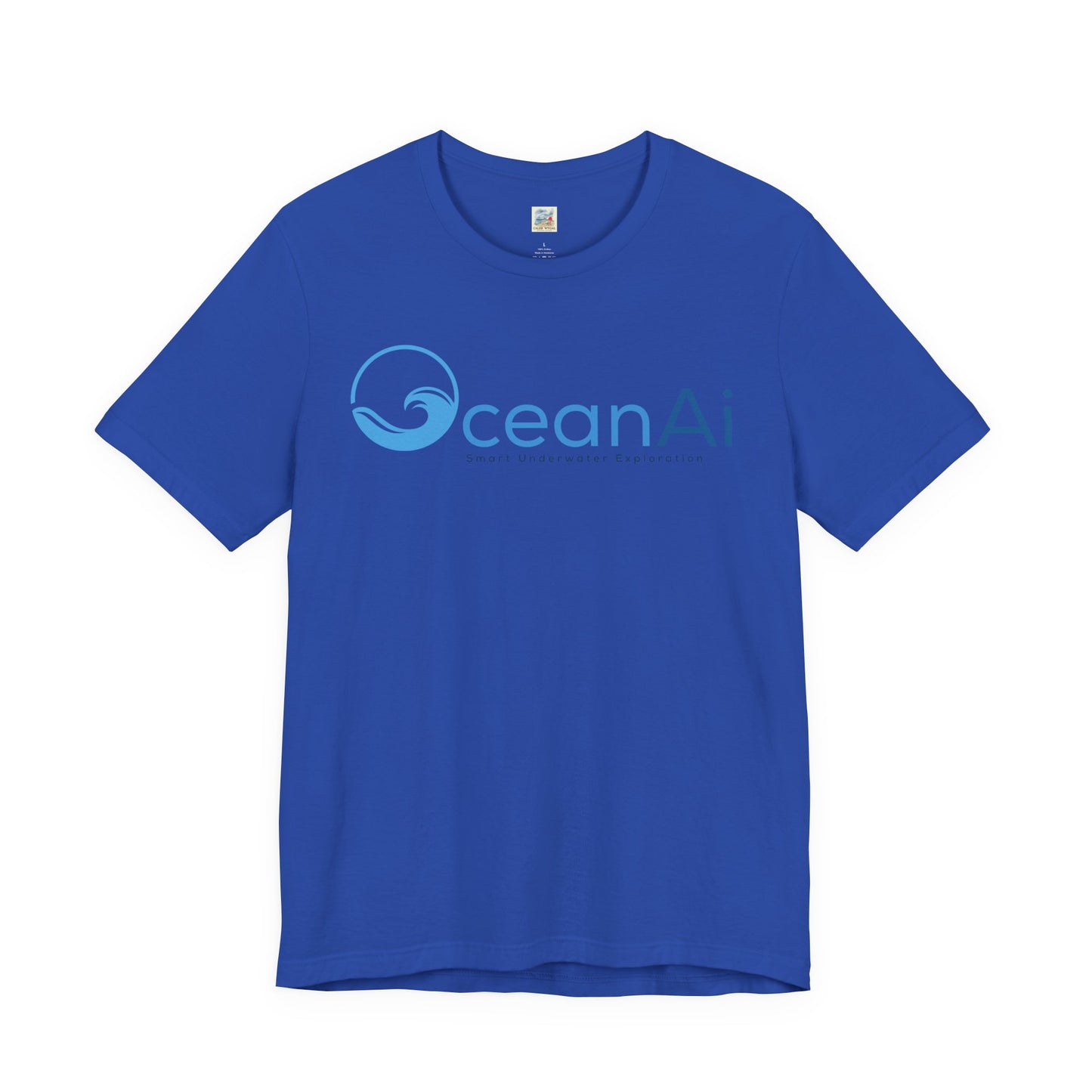 OceanAi Unisex Jersey Tee - Casual Wear, Perfect for Beach Days, Gift for Ocean Lovers, Summer Outings, Eco-Friendly Fashion