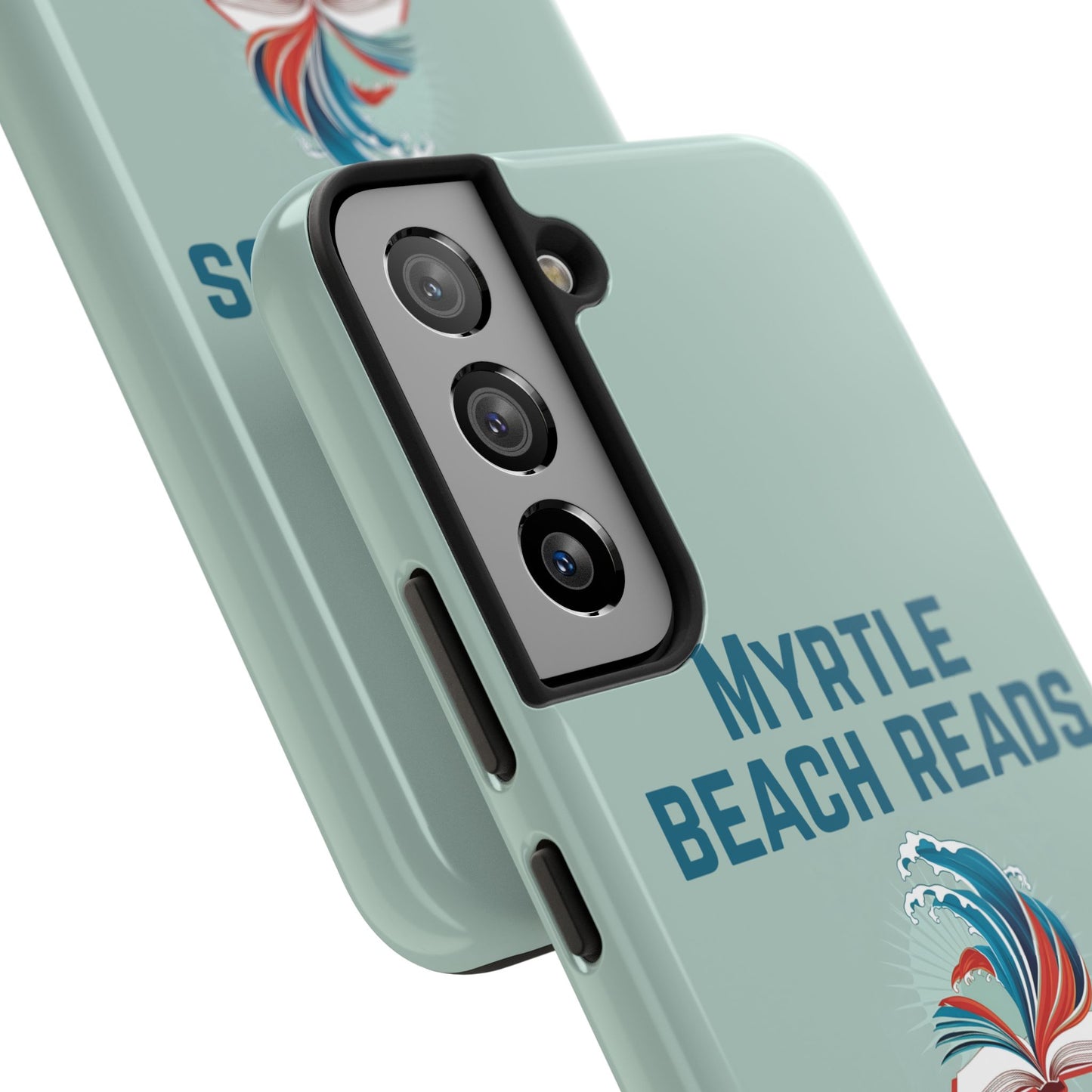 Myrtle Beach Reads Phone Case - Durable Tough Cases for Book Lovers