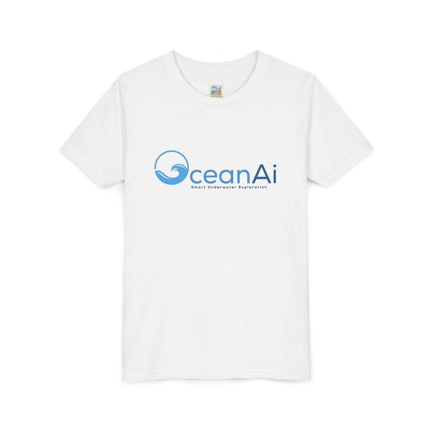OceanAi Youth Short Sleeve Tee, Summer Fashion, Kids Gift, Beachwear, Eco-Friendly Apparel