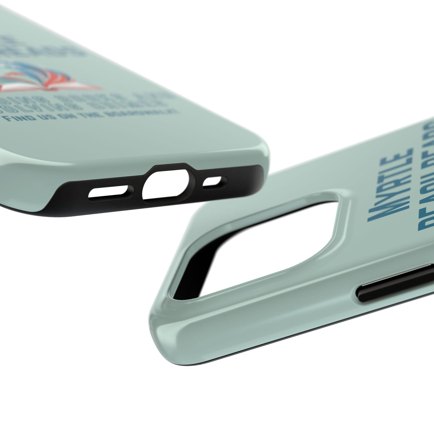 Myrtle Beach Reads Phone Case - Durable Tough Cases for Book Lovers