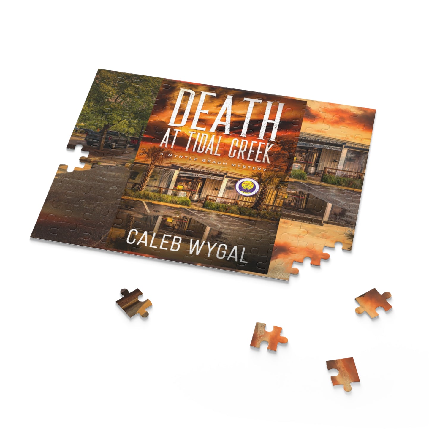 Death at Tidal Creek Cover Puzzle (120, 252, 500-Piece)