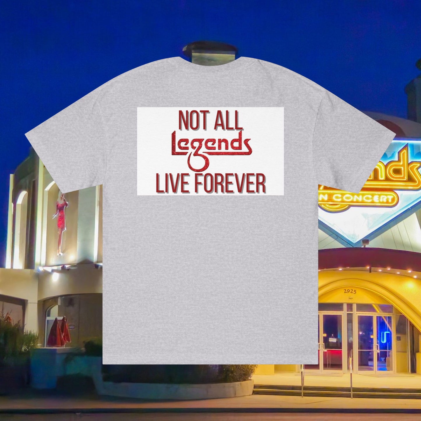 Unisex Classic Tee - Death of a Legend Shirt for Music Lovers