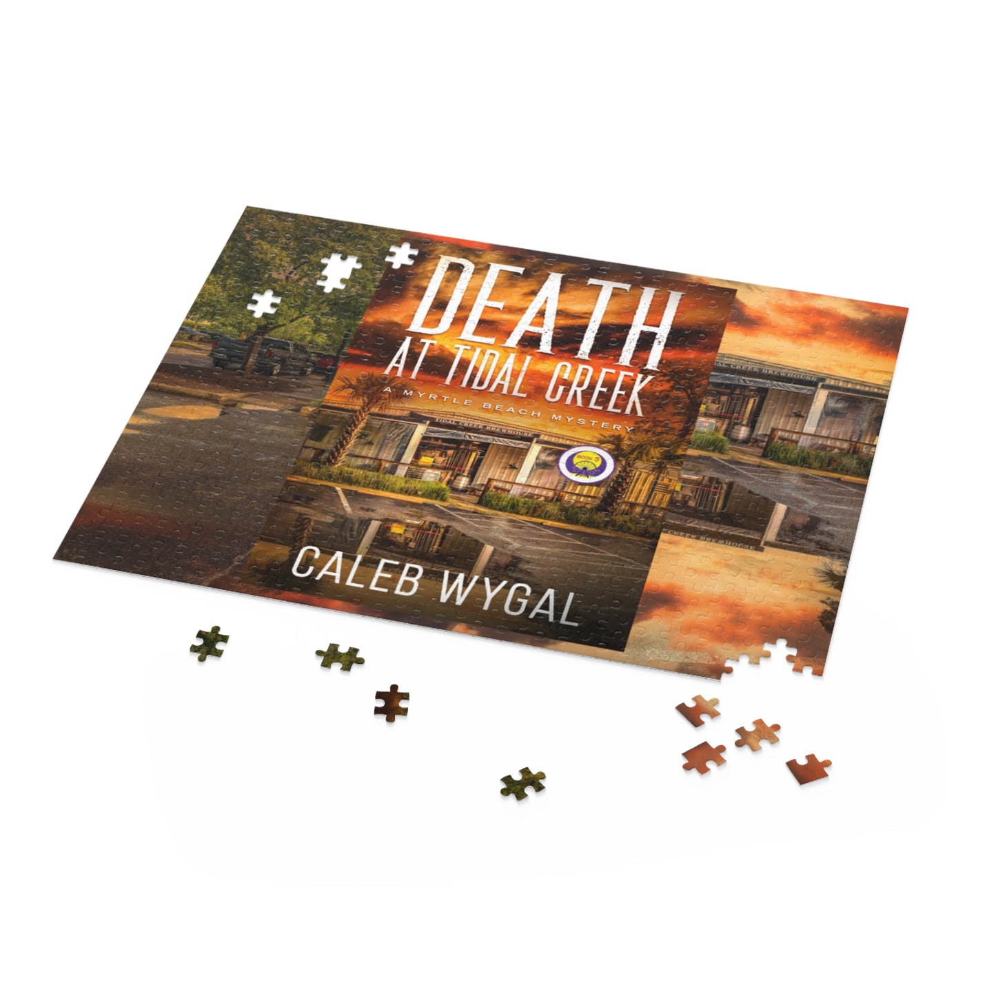 Death at Tidal Creek Cover Puzzle (120, 252, 500-Piece)