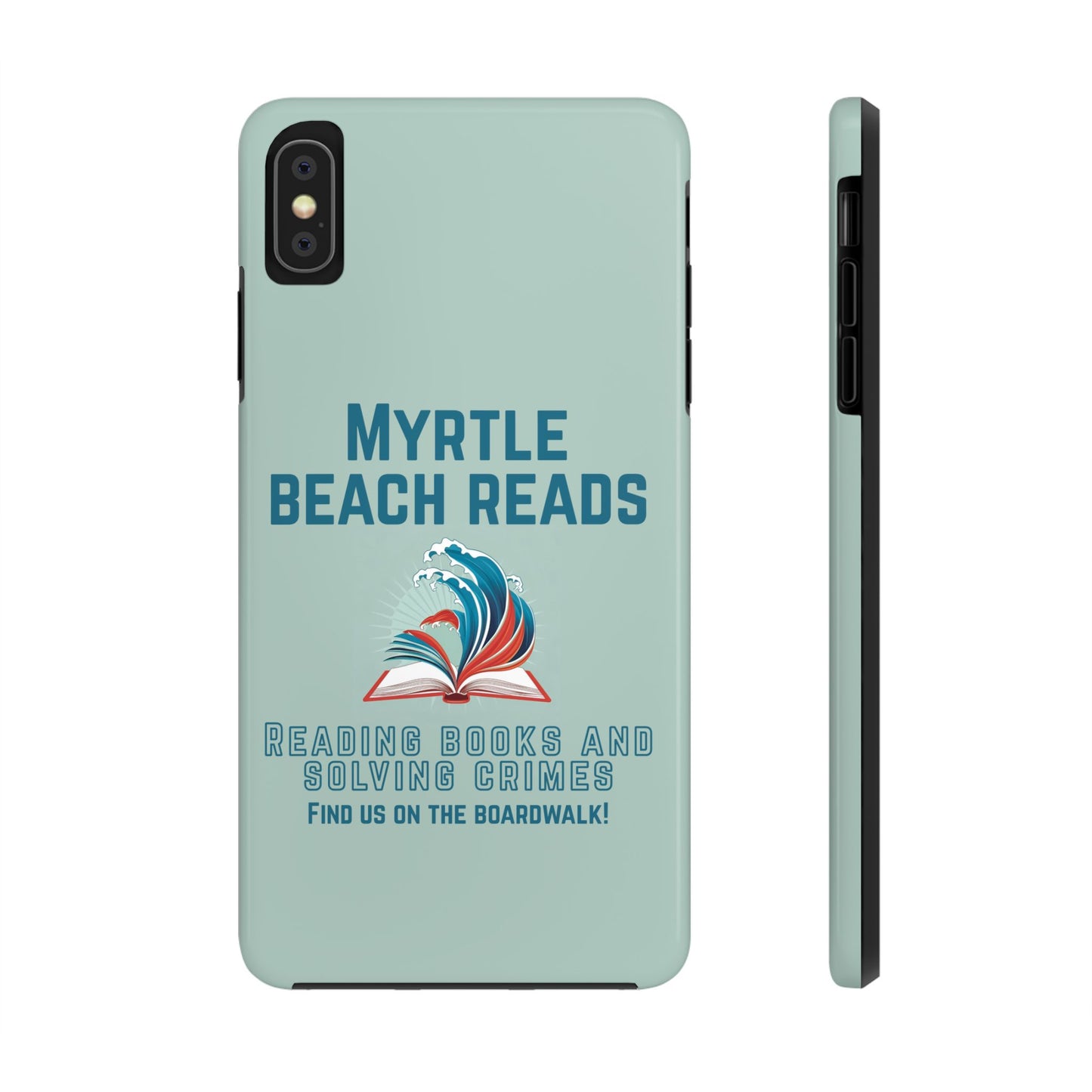Myrtle Beach Reads Phone Case - Durable Tough Cases for Book Lovers