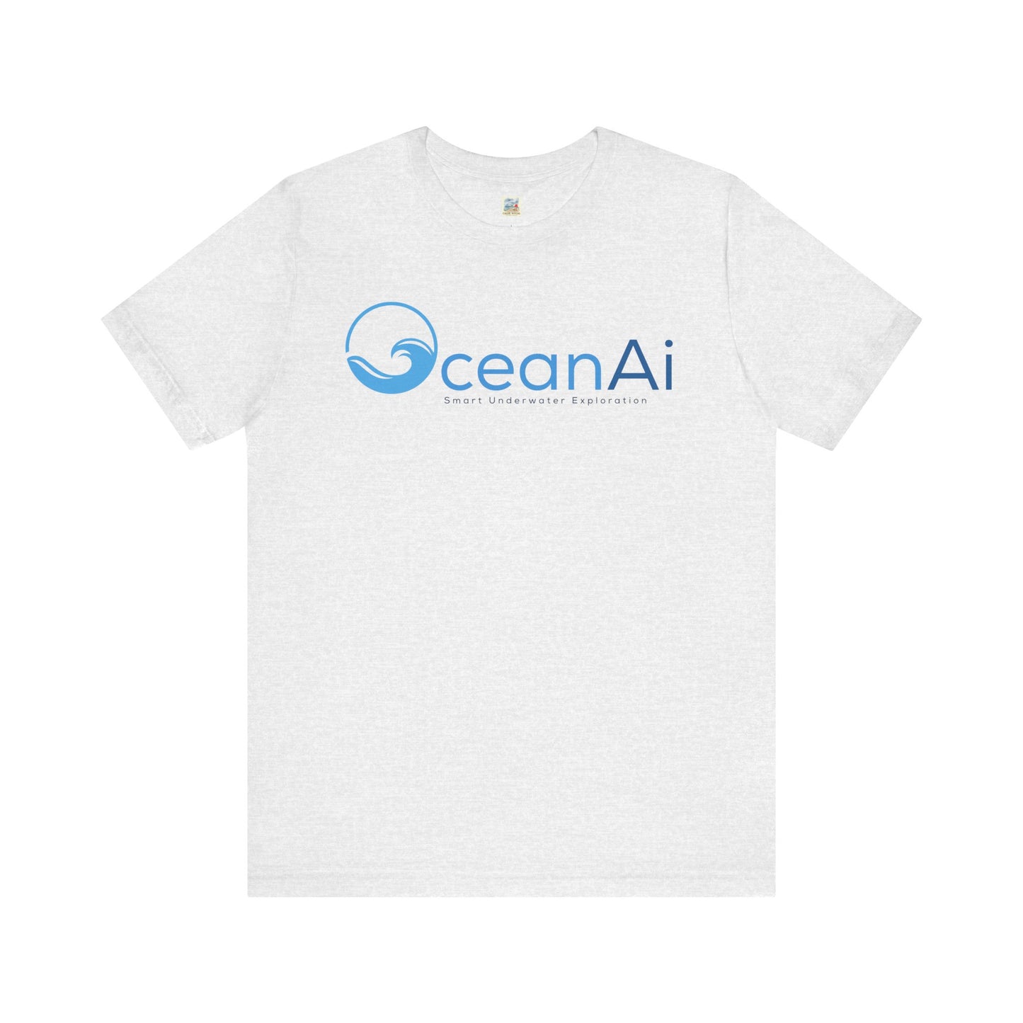 OceanAi Unisex Jersey Tee - Casual Wear, Perfect for Beach Days, Gift for Ocean Lovers, Summer Outings, Eco-Friendly Fashion
