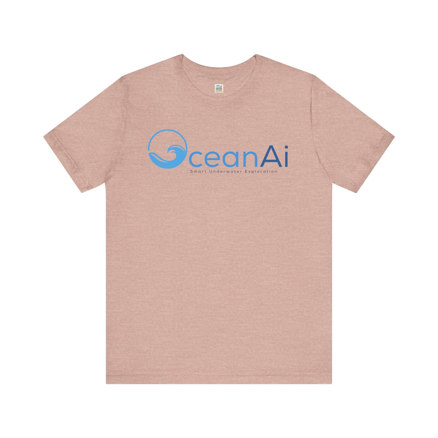 OceanAi Unisex Jersey Tee - Casual Wear, Perfect for Beach Days, Gift for Ocean Lovers, Summer Outings, Eco-Friendly Fashion
