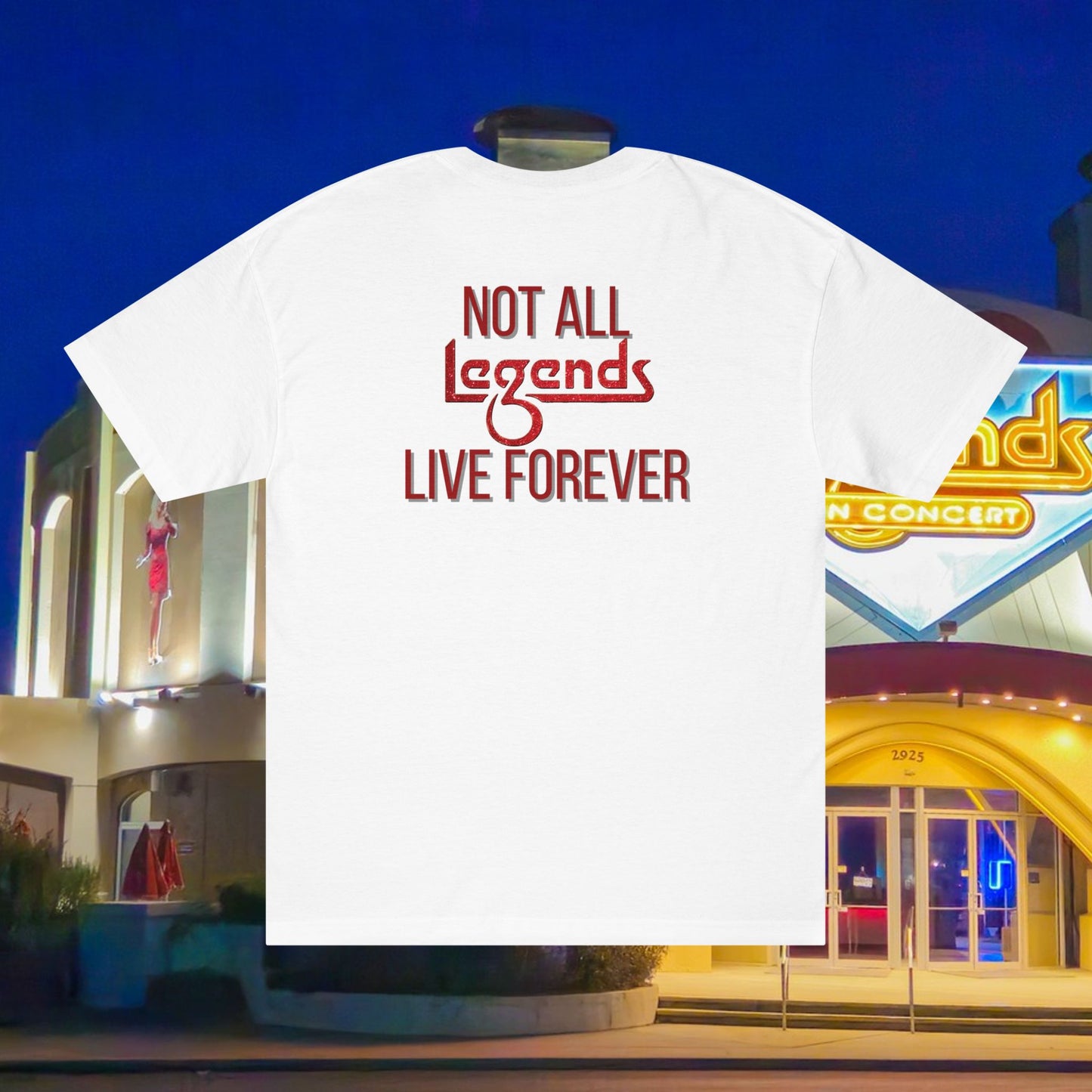Unisex Classic Tee - Death of a Legend Shirt for Music Lovers
