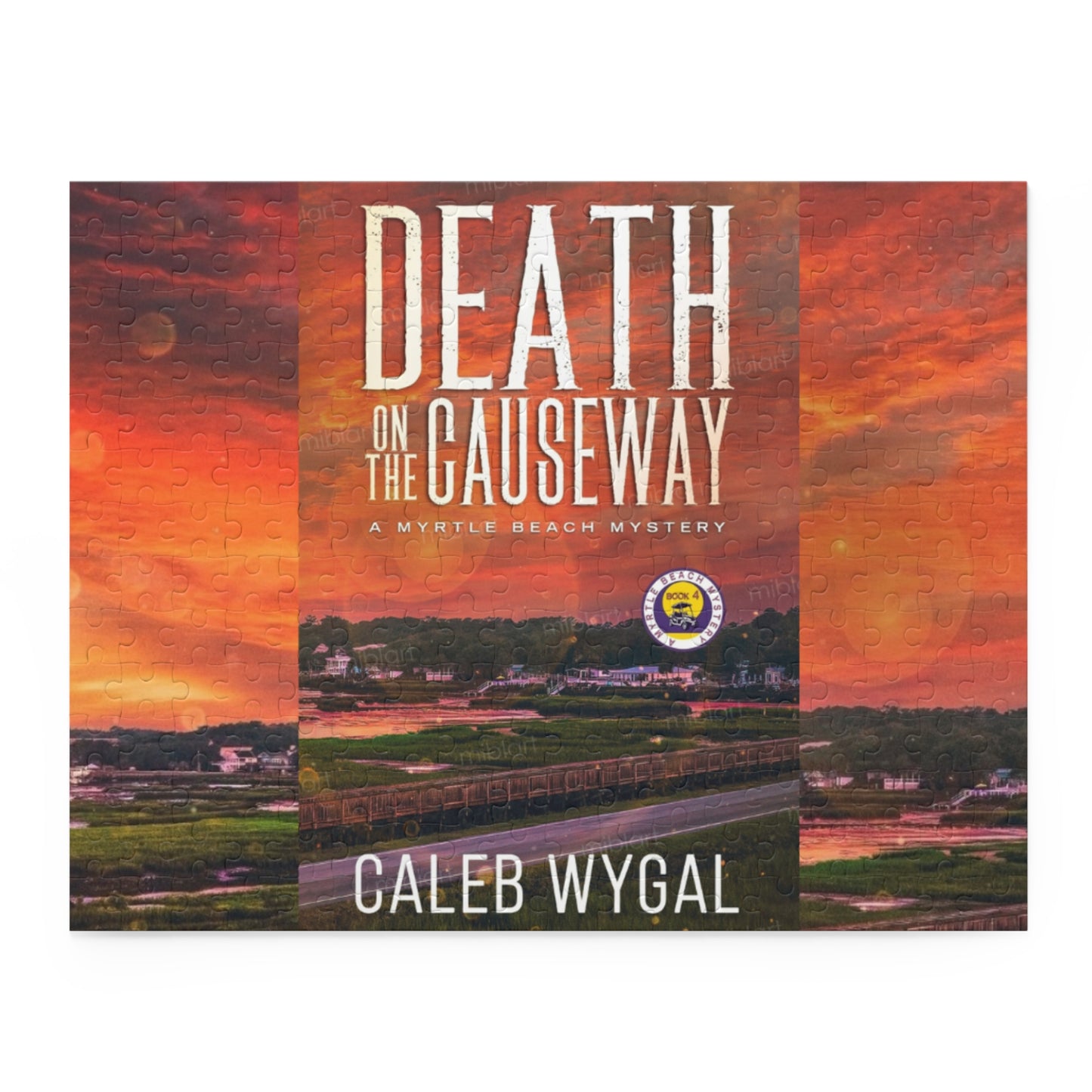 Death on the Causeway Cover Puzzle (120, 252, 500-Piece)