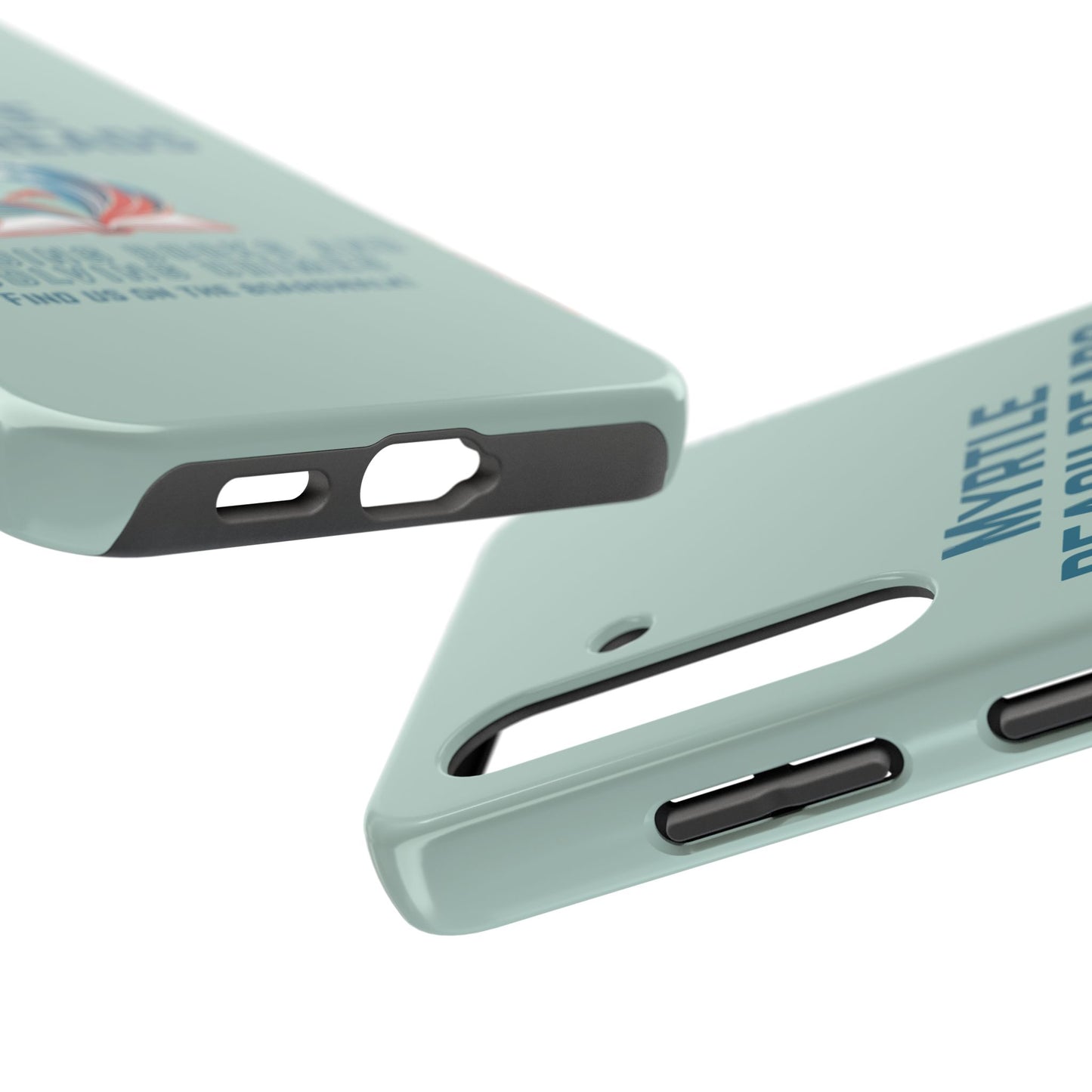 Myrtle Beach Reads Phone Case - Durable Tough Cases for Book Lovers