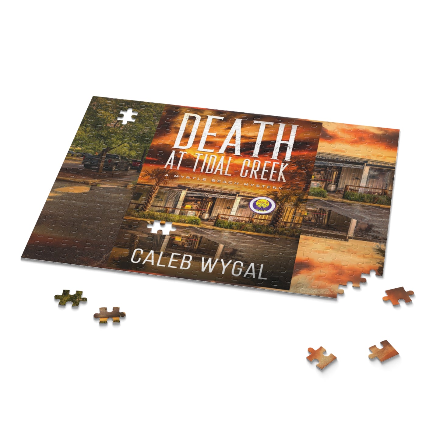 Death at Tidal Creek Cover Puzzle (120, 252, 500-Piece)