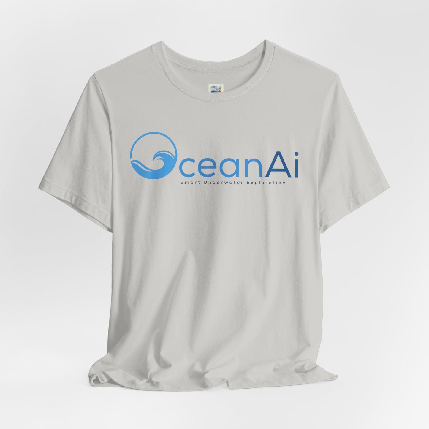 OceanAi Unisex Jersey Tee - Casual Wear, Perfect for Beach Days, Gift for Ocean Lovers, Summer Outings, Eco-Friendly Fashion