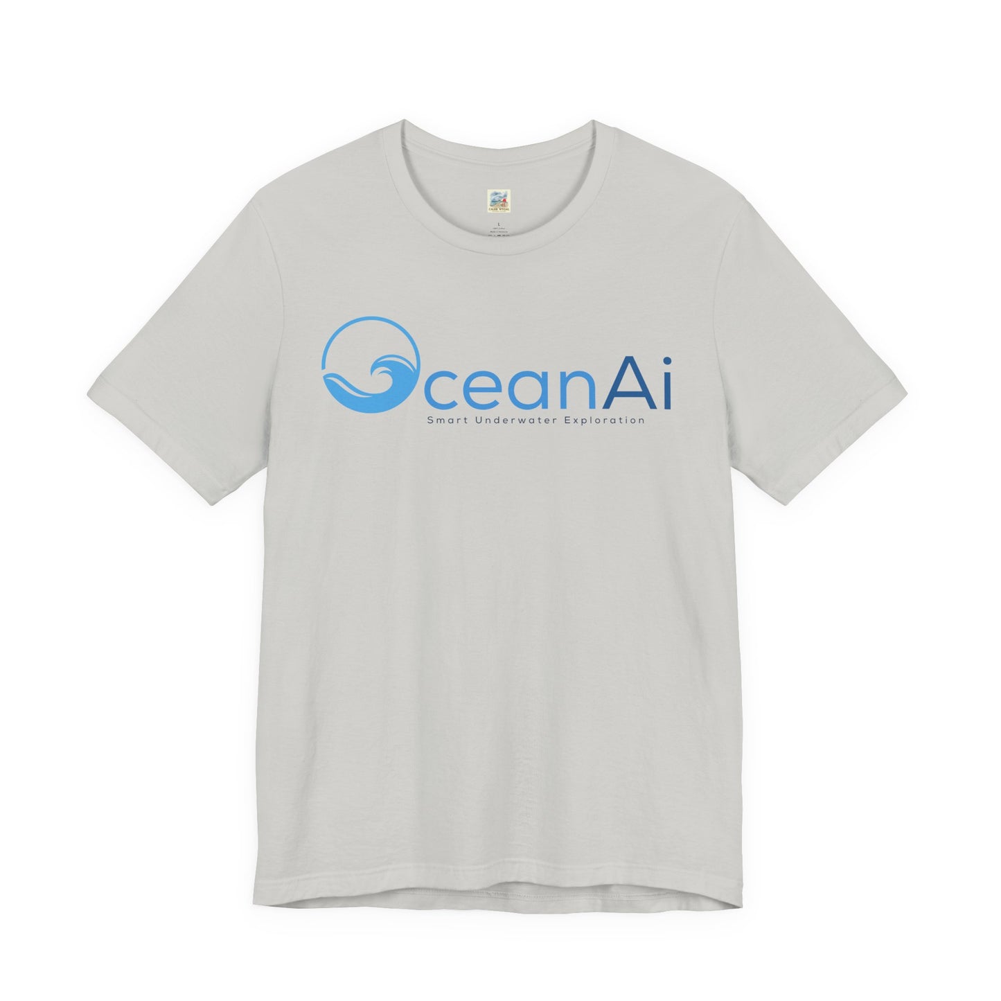 OceanAi Unisex Jersey Tee - Casual Wear, Perfect for Beach Days, Gift for Ocean Lovers, Summer Outings, Eco-Friendly Fashion