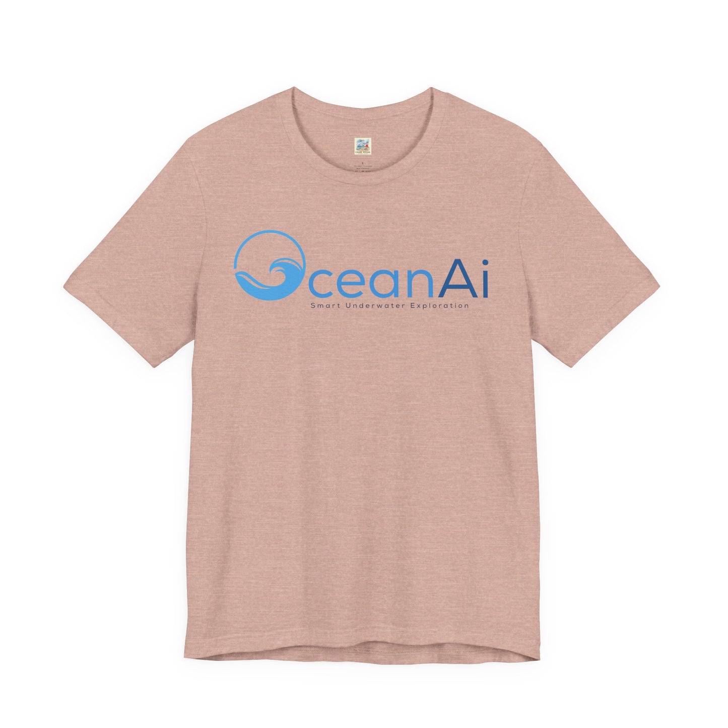 OceanAi Unisex Jersey Tee - Casual Wear, Perfect for Beach Days, Gift for Ocean Lovers, Summer Outings, Eco-Friendly Fashion