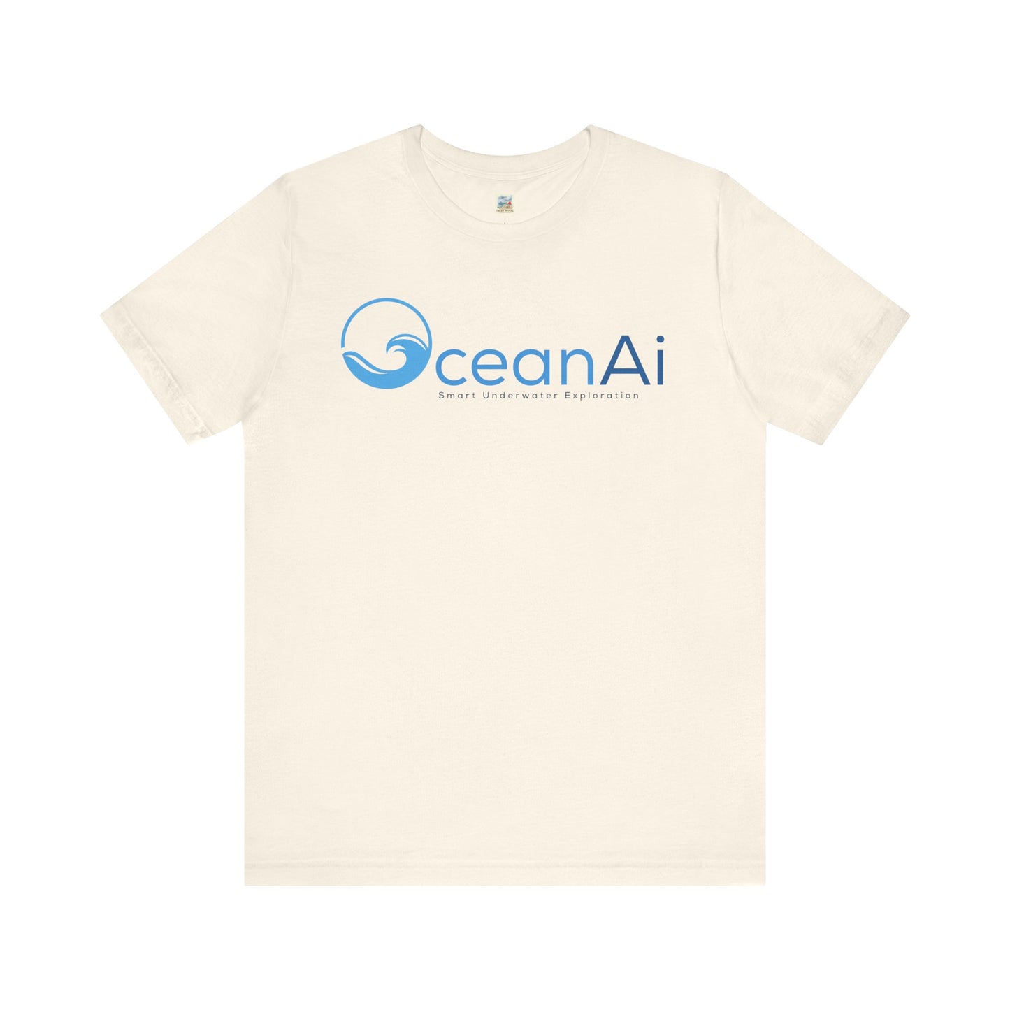 OceanAi Unisex Jersey Tee - Casual Wear, Perfect for Beach Days, Gift for Ocean Lovers, Summer Outings, Eco-Friendly Fashion