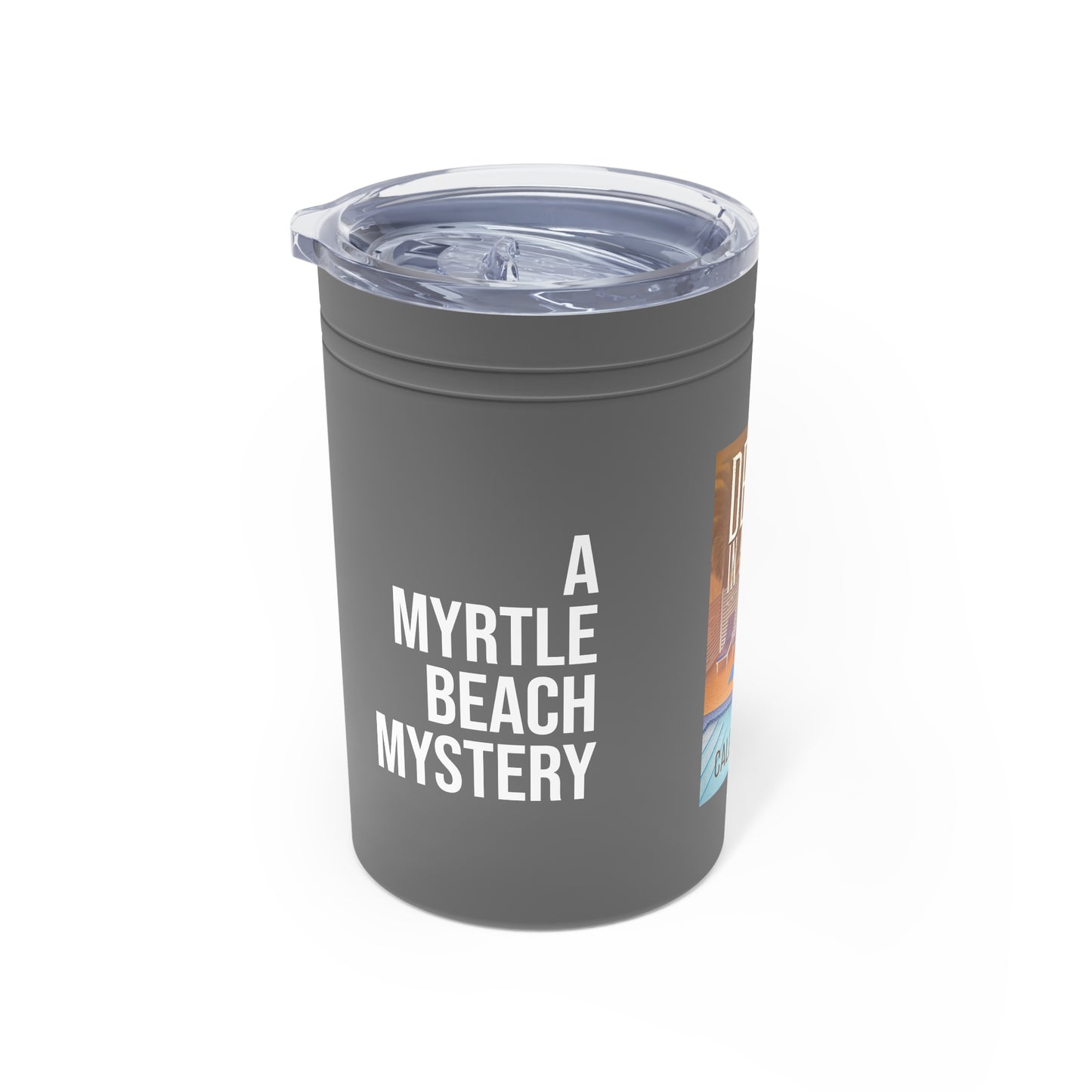 Vacuum Insulated Tumbler, 11oz - Perfect for Beach Lovers, Summer Fun, Unique Gifts, Inspirational Drinkware, Poolside Accessory