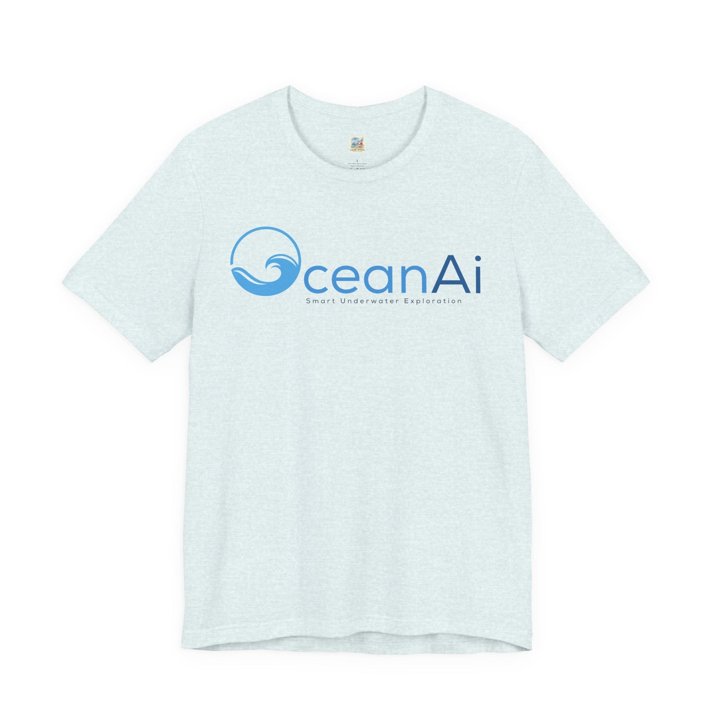 OceanAi Unisex Jersey Tee - Casual Wear, Perfect for Beach Days, Gift for Ocean Lovers, Summer Outings, Eco-Friendly Fashion