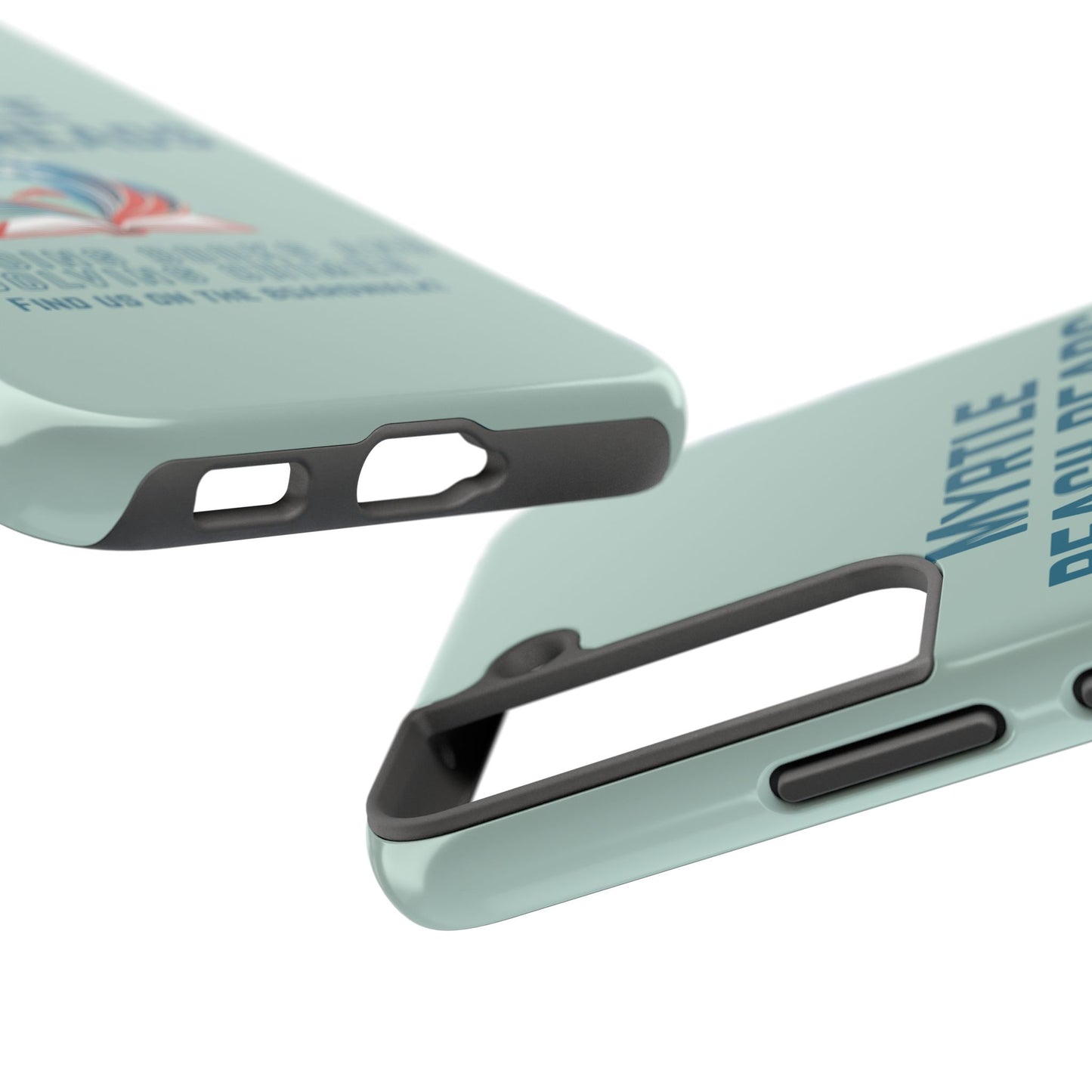 Myrtle Beach Reads Phone Case - Durable Tough Cases for Book Lovers