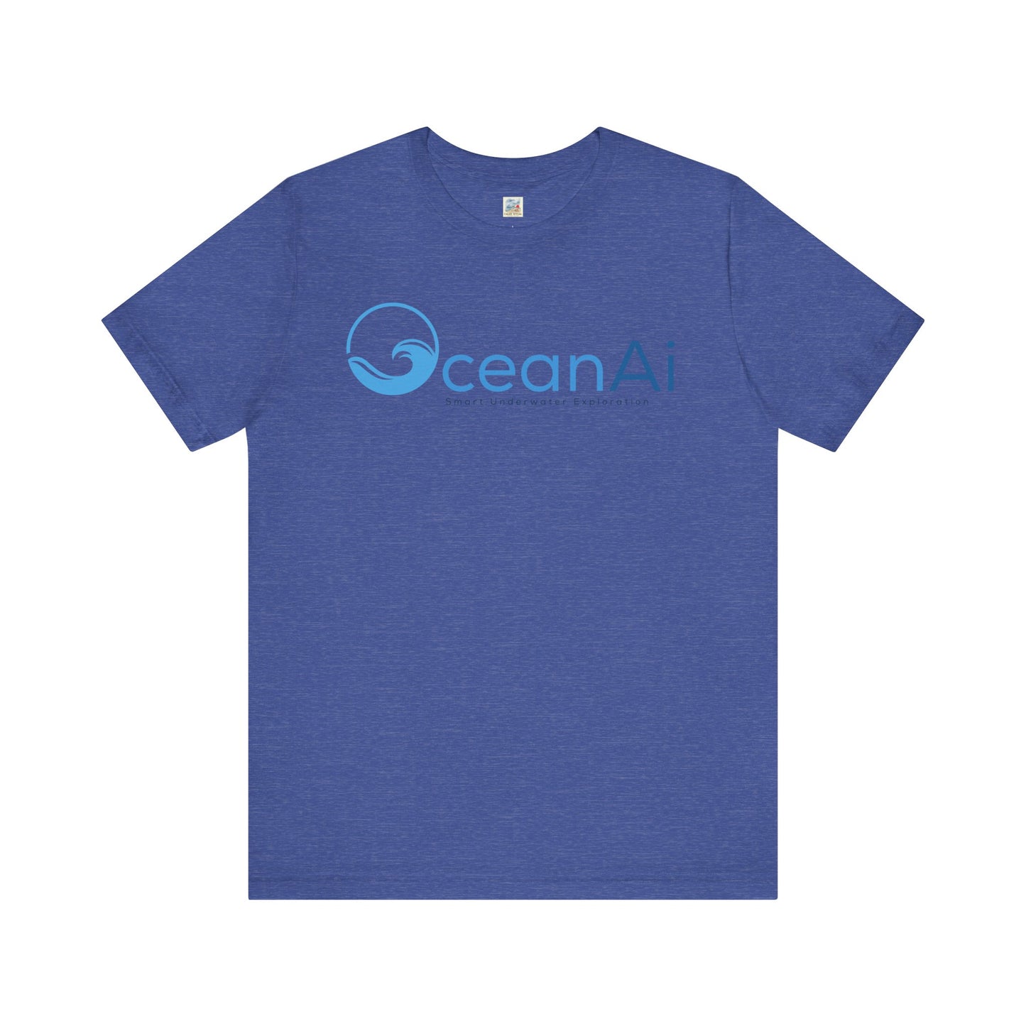 OceanAi Unisex Jersey Tee - Casual Wear, Perfect for Beach Days, Gift for Ocean Lovers, Summer Outings, Eco-Friendly Fashion