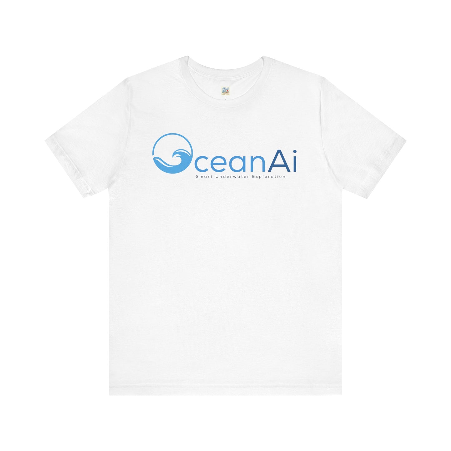OceanAi Unisex Jersey Tee - Casual Wear, Perfect for Beach Days, Gift for Ocean Lovers, Summer Outings, Eco-Friendly Fashion