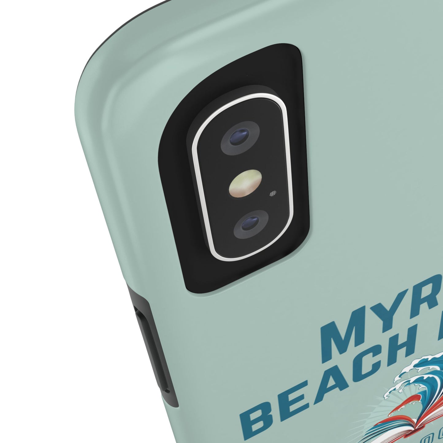 Myrtle Beach Reads Phone Case - Durable Tough Cases for Book Lovers