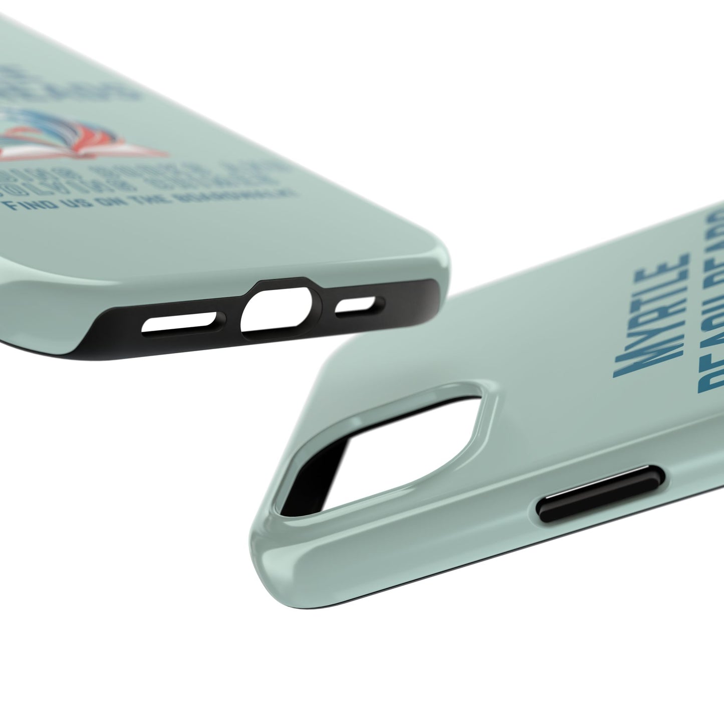 Myrtle Beach Reads Phone Case - Durable Tough Cases for Book Lovers