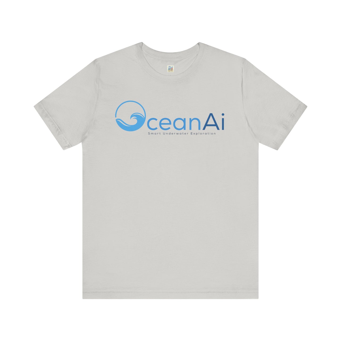 OceanAi Unisex Jersey Tee - Casual Wear, Perfect for Beach Days, Gift for Ocean Lovers, Summer Outings, Eco-Friendly Fashion