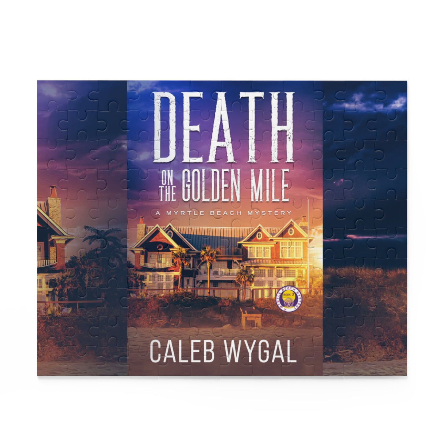 Death on the Golden Mile Cover Puzzle (120, 252, 500-Piece)