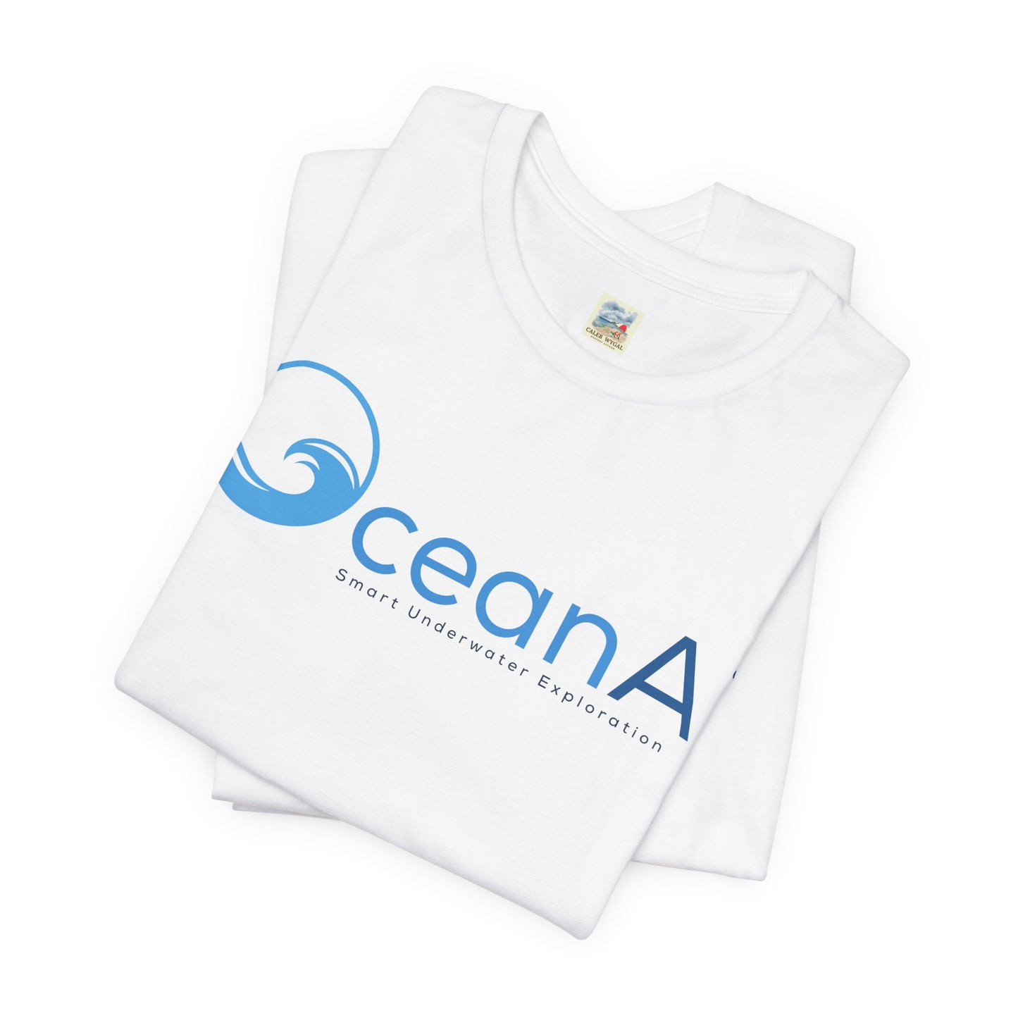 OceanAi Unisex Jersey Tee - Casual Wear, Perfect for Beach Days, Gift for Ocean Lovers, Summer Outings, Eco-Friendly Fashion