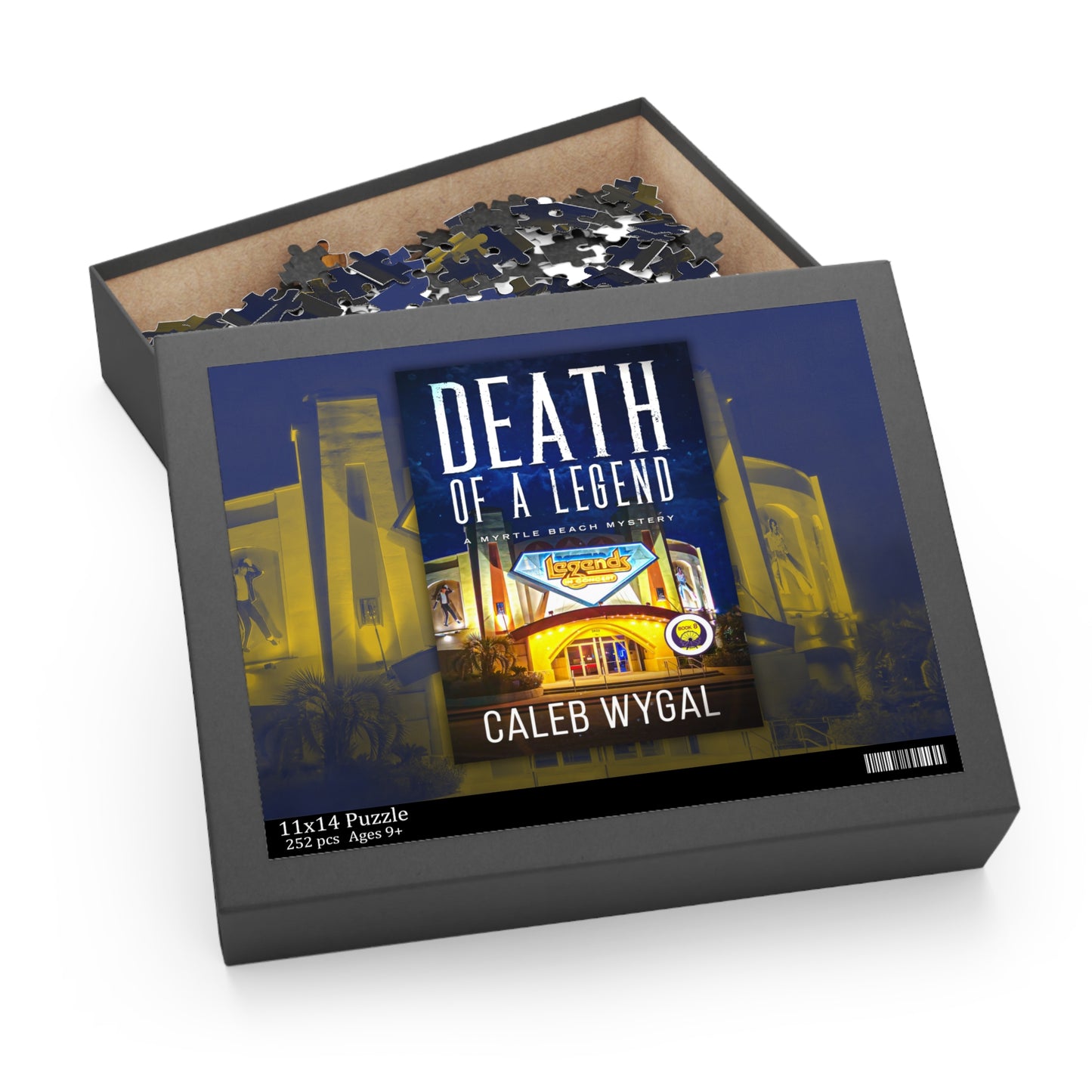 Mystery Puzzle: Death of a Legend - 120, 252, 500-Piece Options