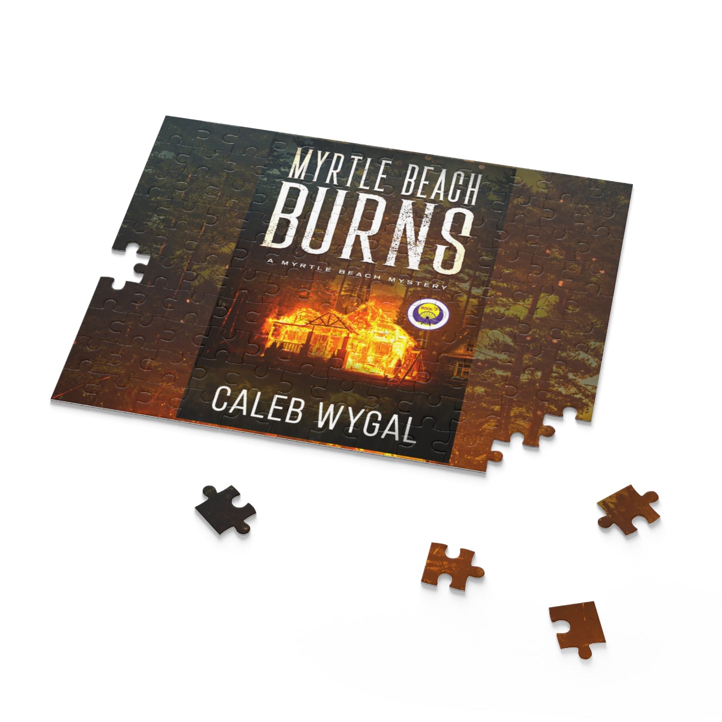 Myrtle Beach Burns Cover Puzzle (120, 252, 500-Piece)