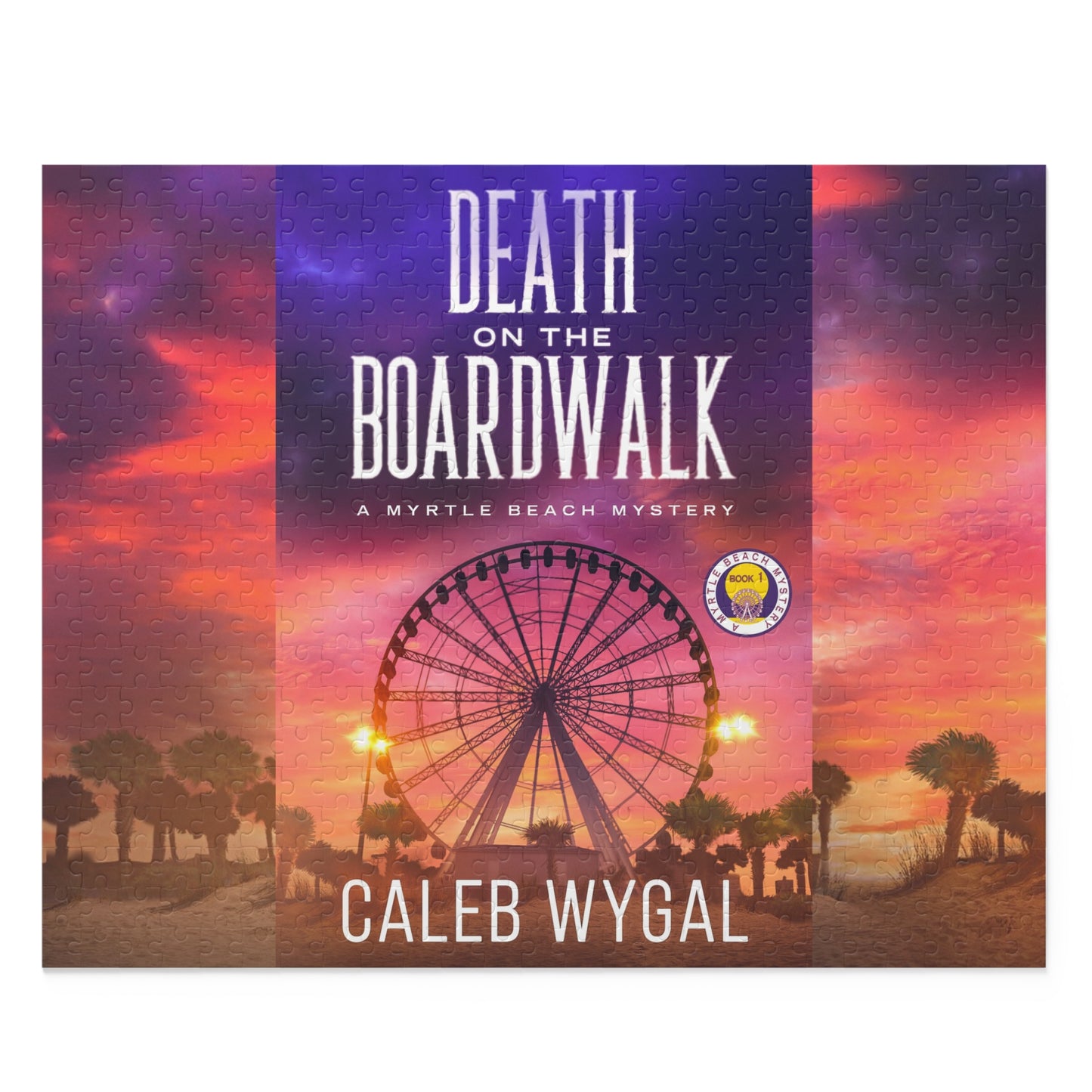 Death on the Boardwalk Cover Puzzle (120, 252, 500-Piece)