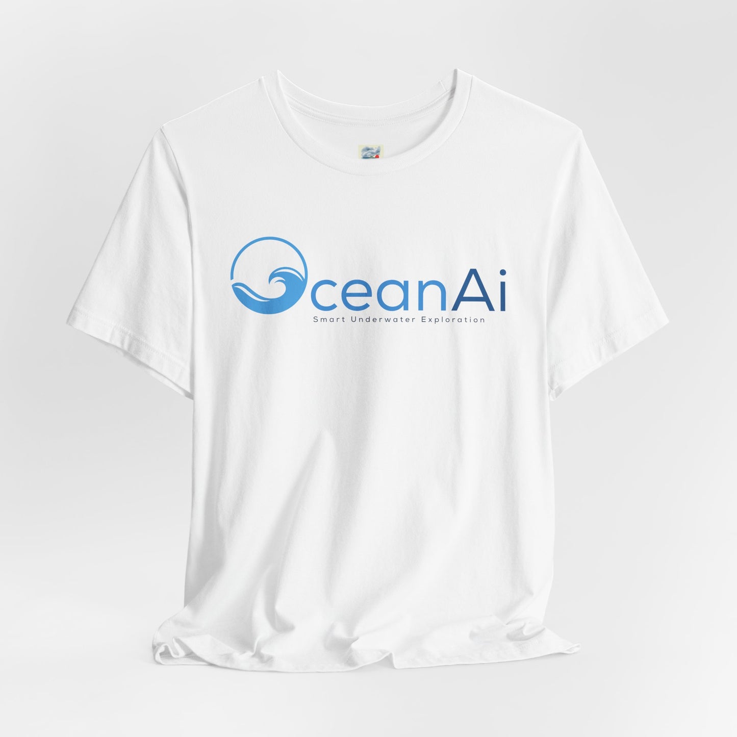 OceanAi Unisex Jersey Tee from Death in Surfside - Casual Wear, Perfect for Beach Days, Gift for Ocean Lovers, Summer Outings, Eco-Friendly Fashion
