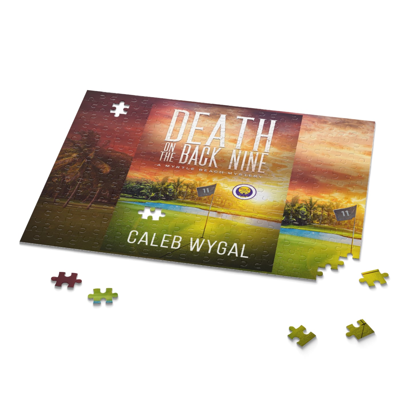 Death on the Back Nine Cover Puzzle (120, 252, 500-Piece)