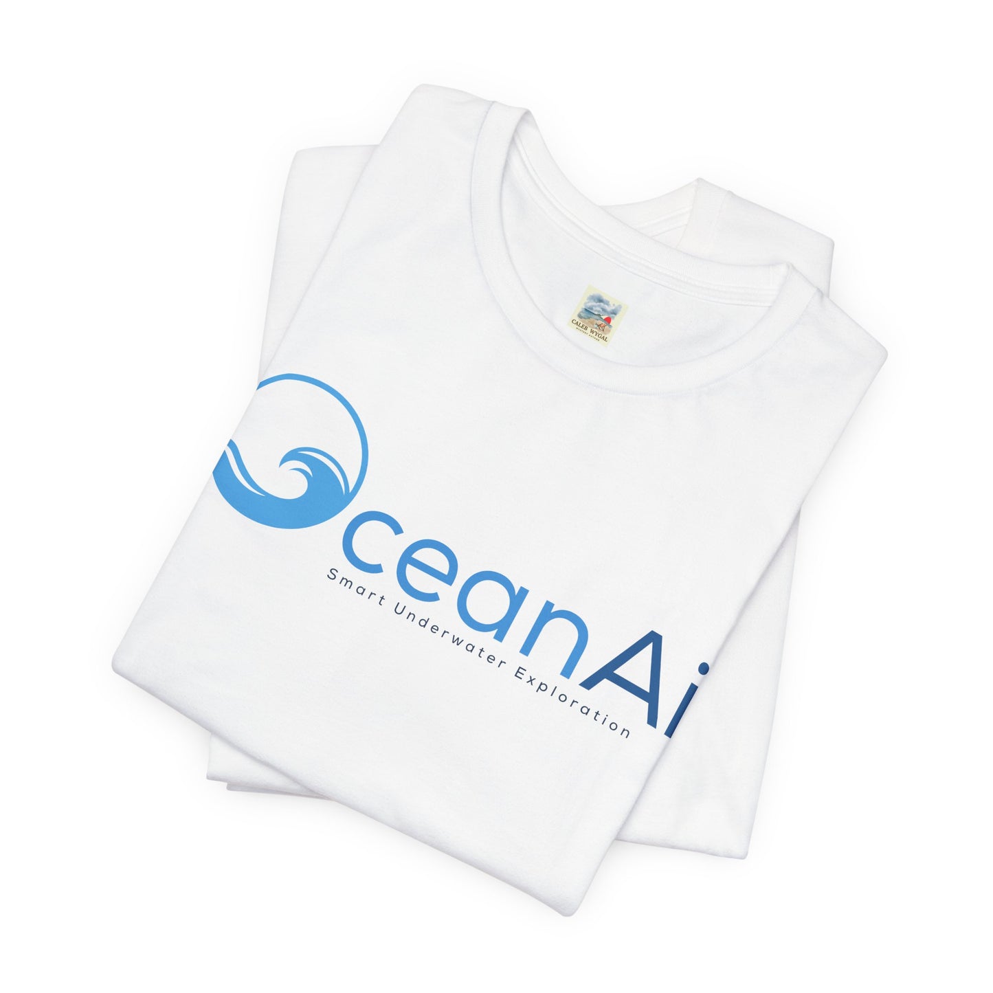 OceanAi Unisex Jersey Tee from Death in Surfside - Casual Wear, Perfect for Beach Days, Gift for Ocean Lovers, Summer Outings, Eco-Friendly Fashion