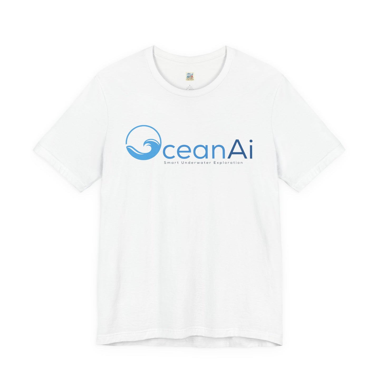 OceanAi Unisex Jersey Tee from Death in Surfside - Casual Wear, Perfect for Beach Days, Gift for Ocean Lovers, Summer Outings, Eco-Friendly Fashion