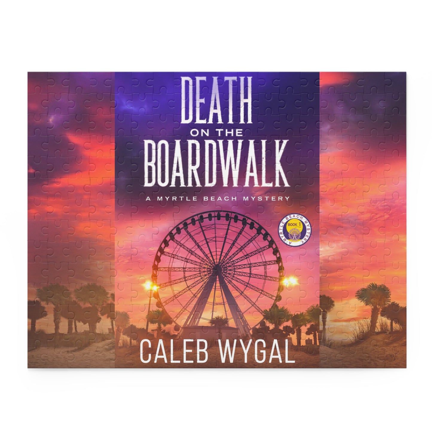 Death on the Boardwalk Cover Puzzle (120, 252, 500-Piece)