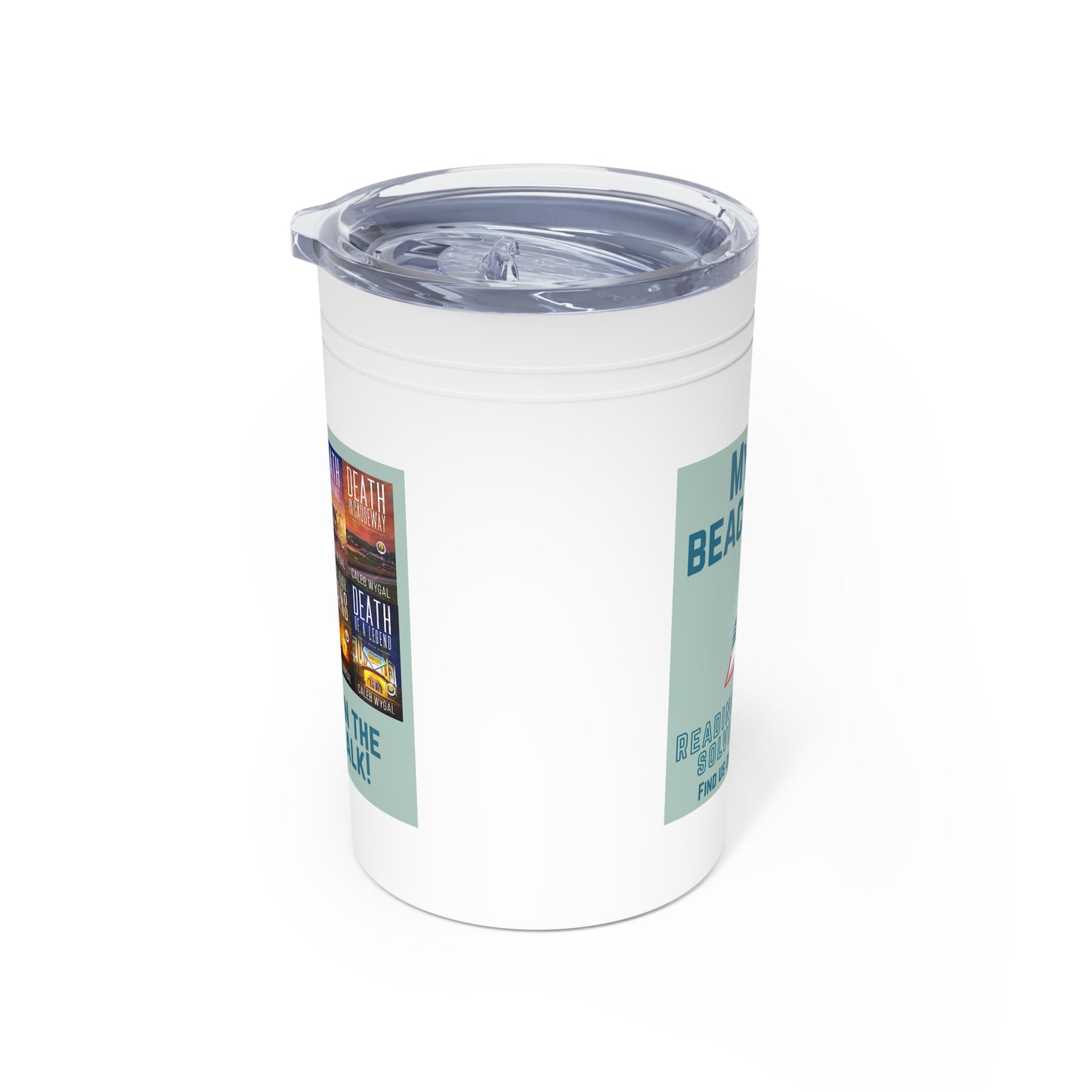 Myrtle Beach Reads Tumbler - Perfect for Book Lovers, Beaches, Reading by the Water, Gifts for Readers, Travel Mug, Summer Vibes
