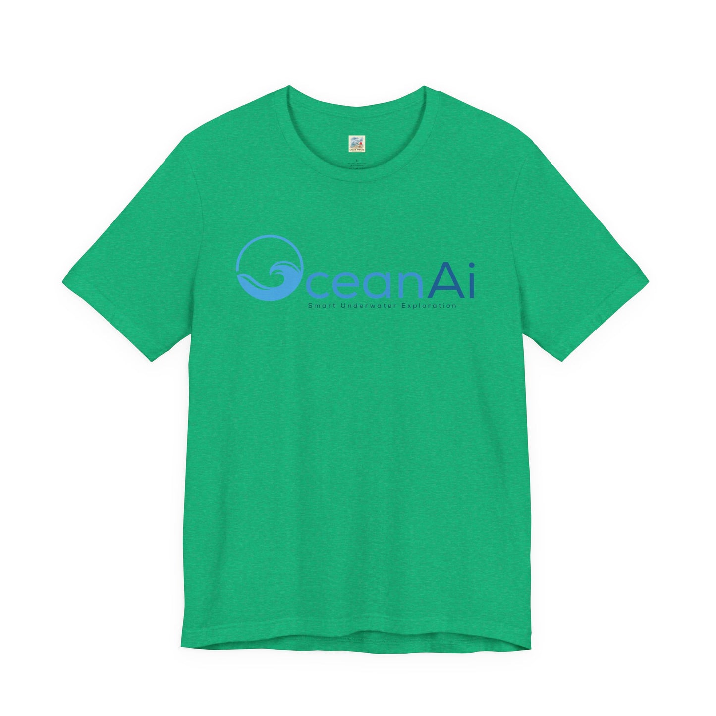 OceanAi Unisex Jersey Tee from Death in Surfside - Casual Wear, Perfect for Beach Days, Gift for Ocean Lovers, Summer Outings, Eco-Friendly Fashion