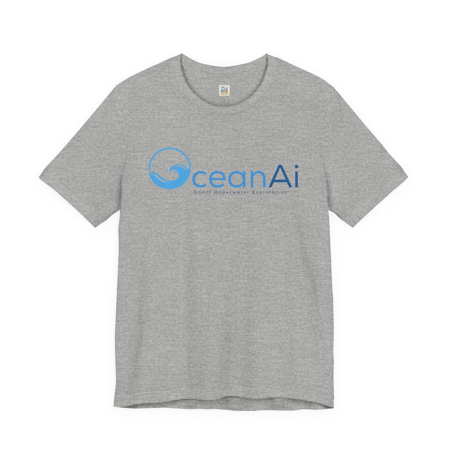 OceanAi Unisex Jersey Tee from Death in Surfside - Casual Wear, Perfect for Beach Days, Gift for Ocean Lovers, Summer Outings, Eco-Friendly Fashion