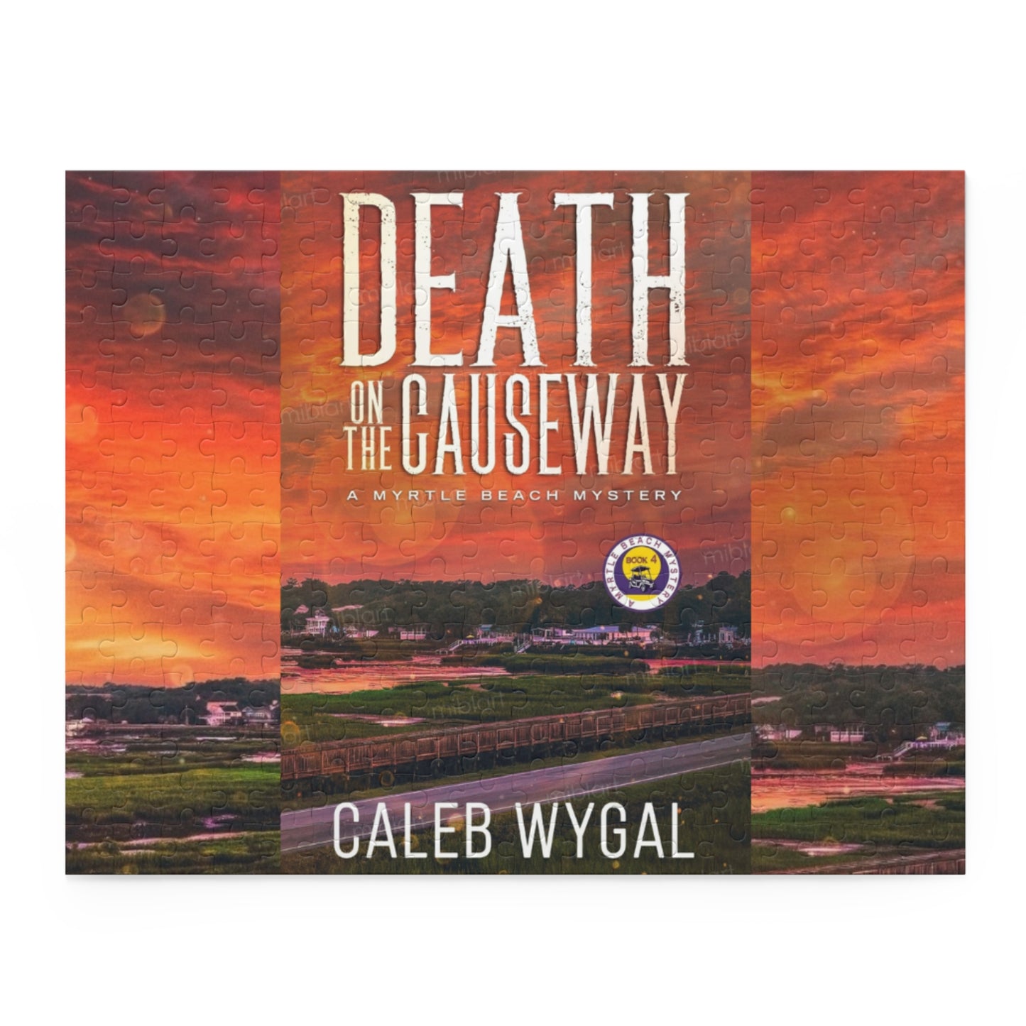 Death on the Causeway Cover Puzzle (120, 252, 500-Piece)