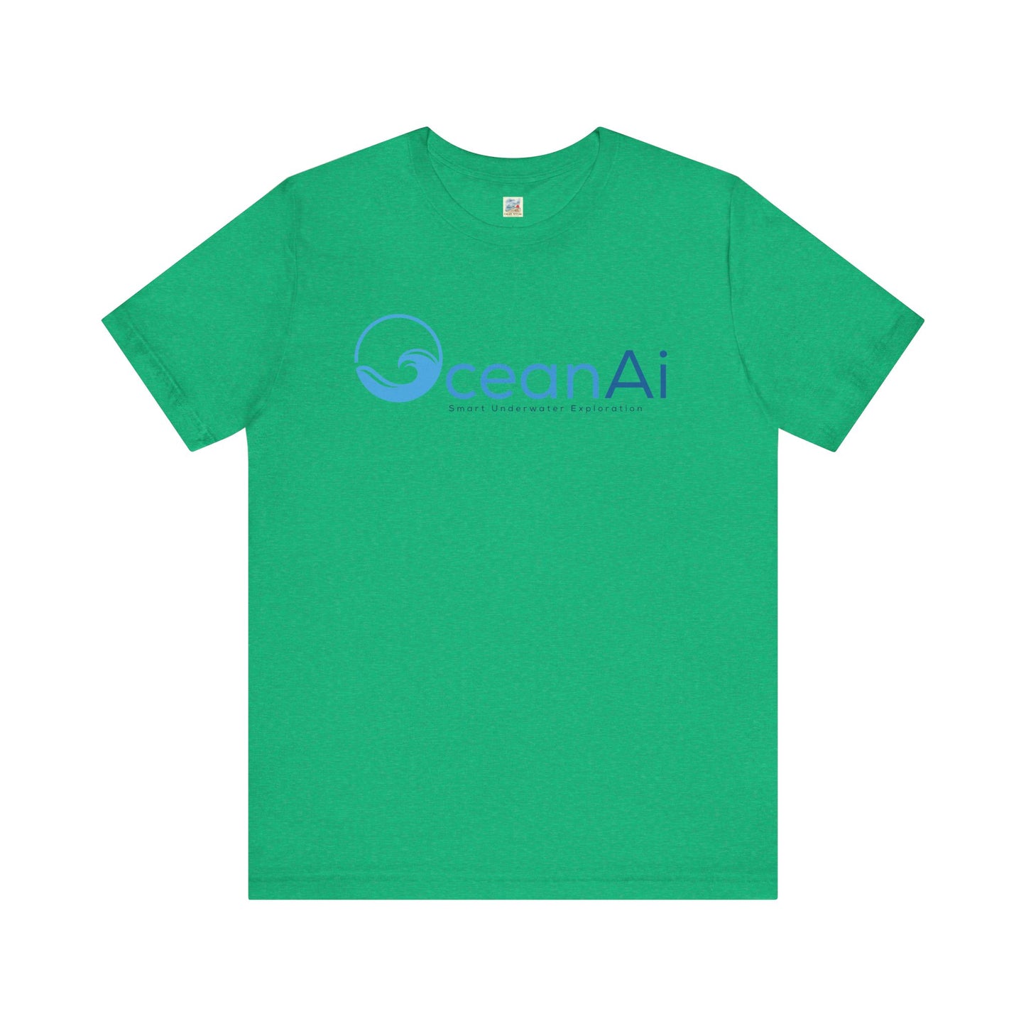 OceanAi Unisex Jersey Tee from Death in Surfside - Casual Wear, Perfect for Beach Days, Gift for Ocean Lovers, Summer Outings, Eco-Friendly Fashion