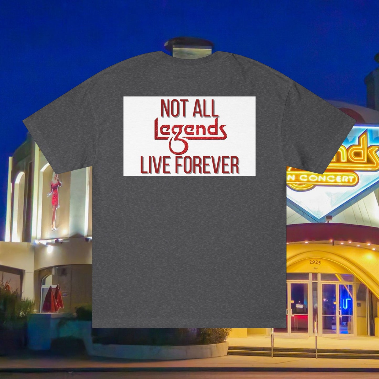 Unisex Classic Tee - Death of a Legend Shirt for Music Lovers