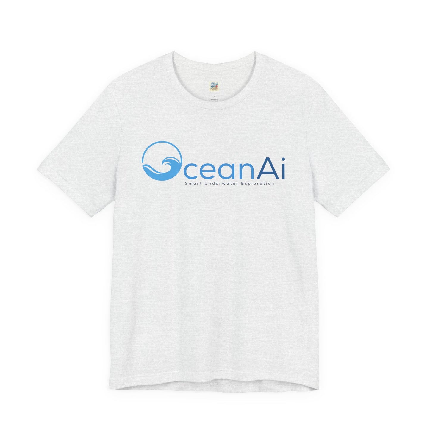OceanAi Unisex Jersey Tee from Death in Surfside - Casual Wear, Perfect for Beach Days, Gift for Ocean Lovers, Summer Outings, Eco-Friendly Fashion