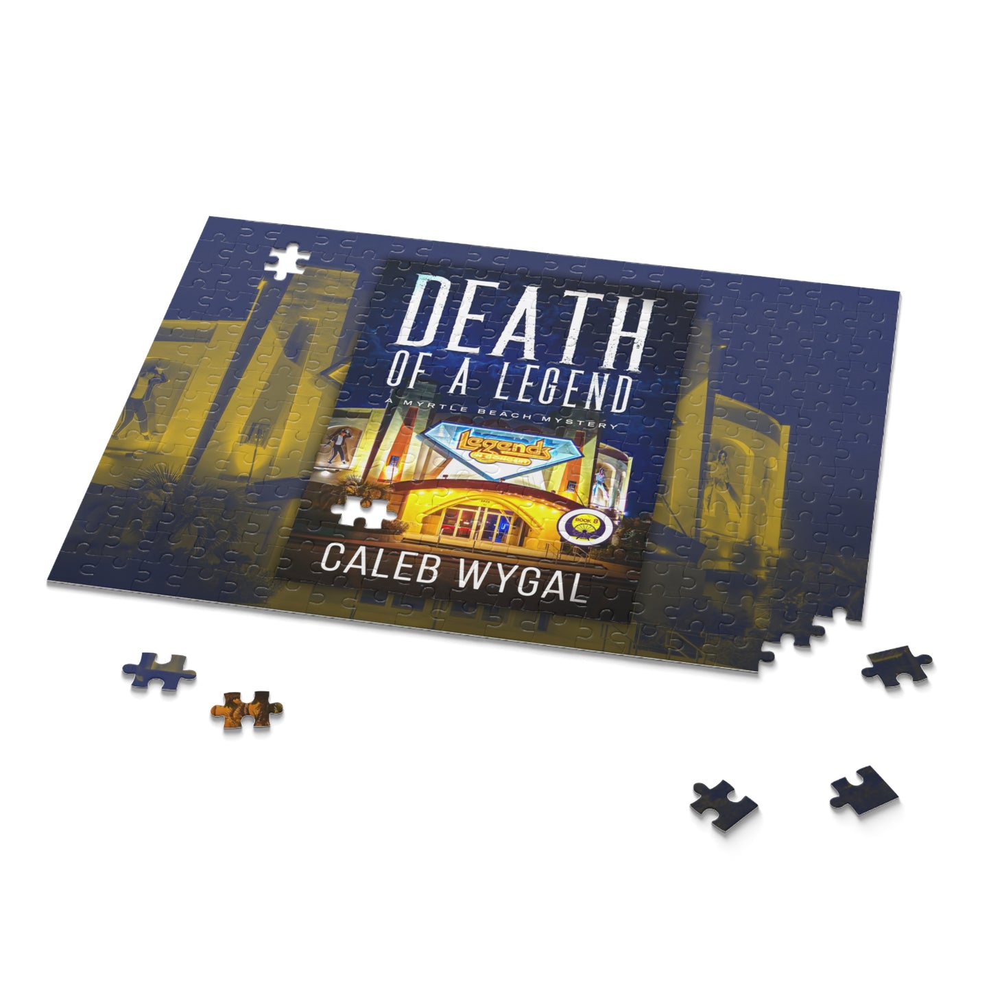 Mystery Puzzle: Death of a Legend - 120, 252, 500-Piece Options