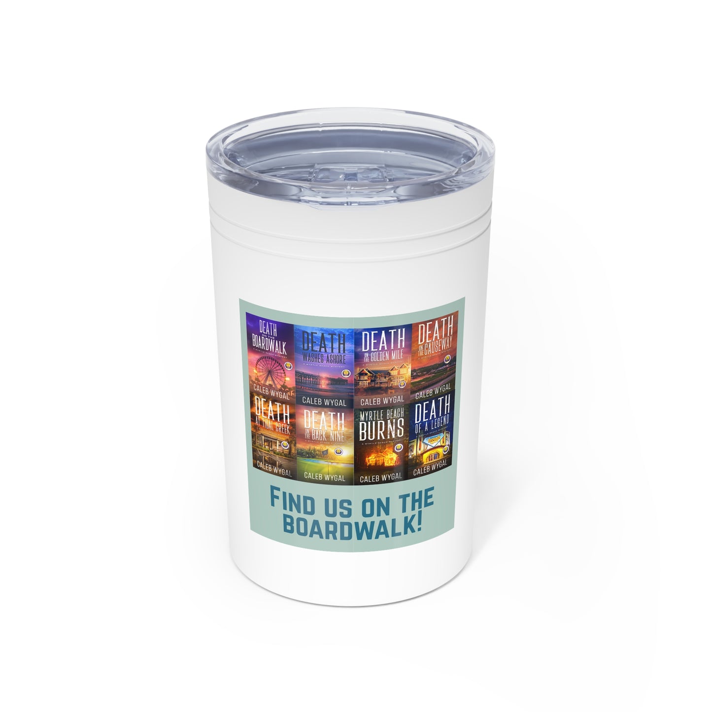 Myrtle Beach Reads Tumbler - Perfect for Book Lovers, Beaches, Reading by the Water, Gifts for Readers, Travel Mug, Summer Vibes