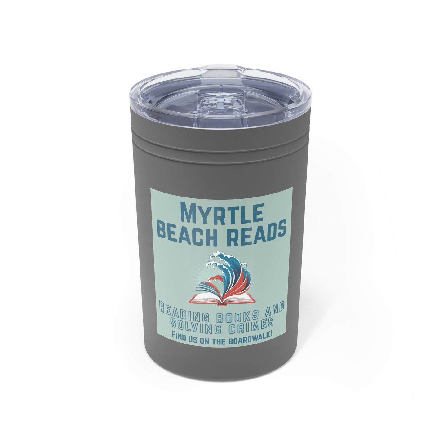 Myrtle Beach Reads Tumbler - Perfect for Book Lovers, Beaches, Reading by the Water, Gifts for Readers, Travel Mug, Summer Vibes