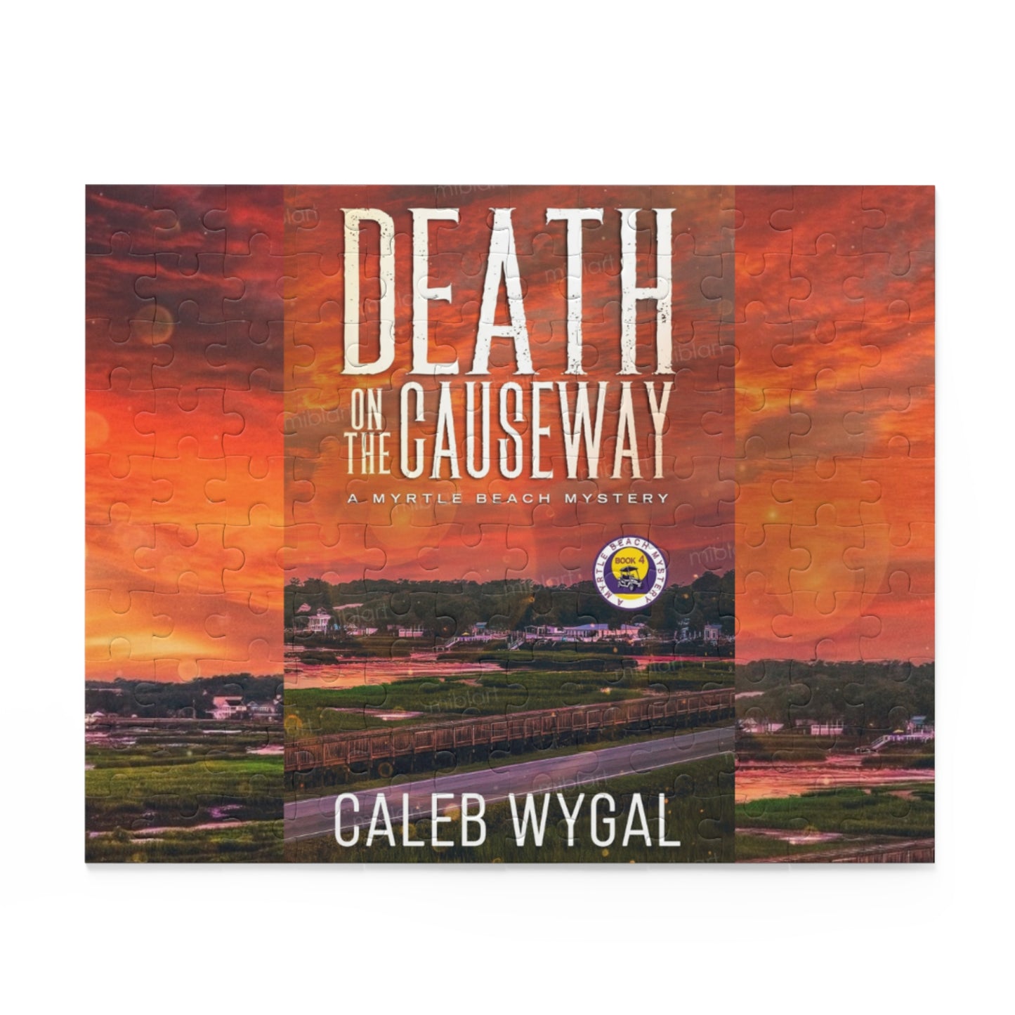 Death on the Causeway Cover Puzzle (120, 252, 500-Piece)