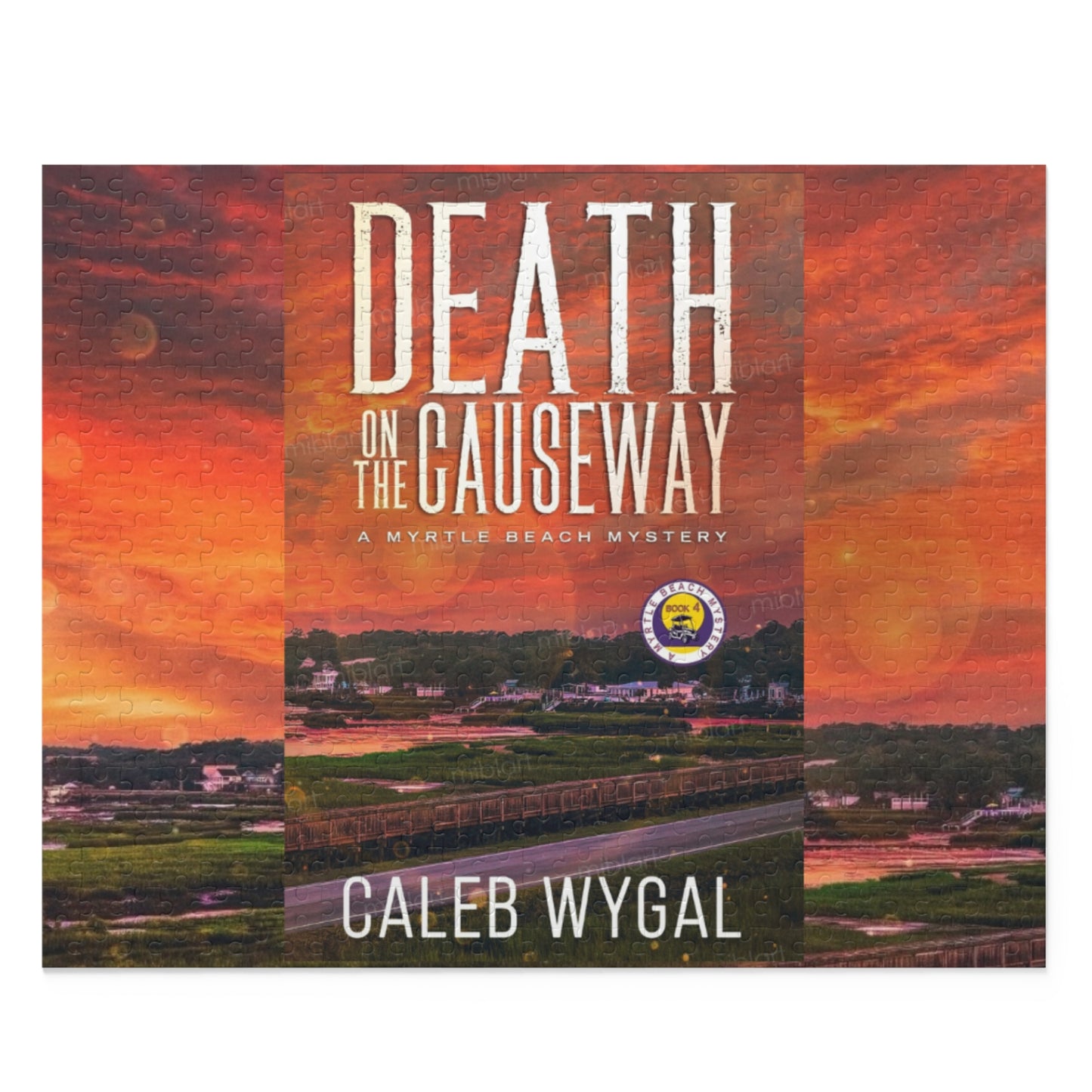 Death on the Causeway Cover Puzzle (120, 252, 500-Piece)