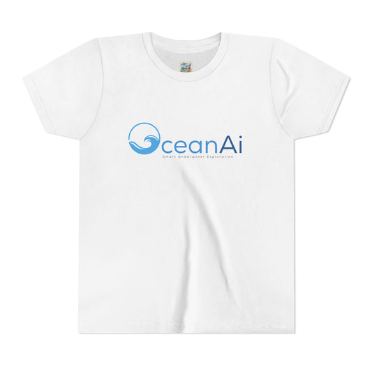 OceanAi Youth Short Sleeve Tee, Summer Fashion, Kids Gift, Beachwear, Eco-Friendly Apparel