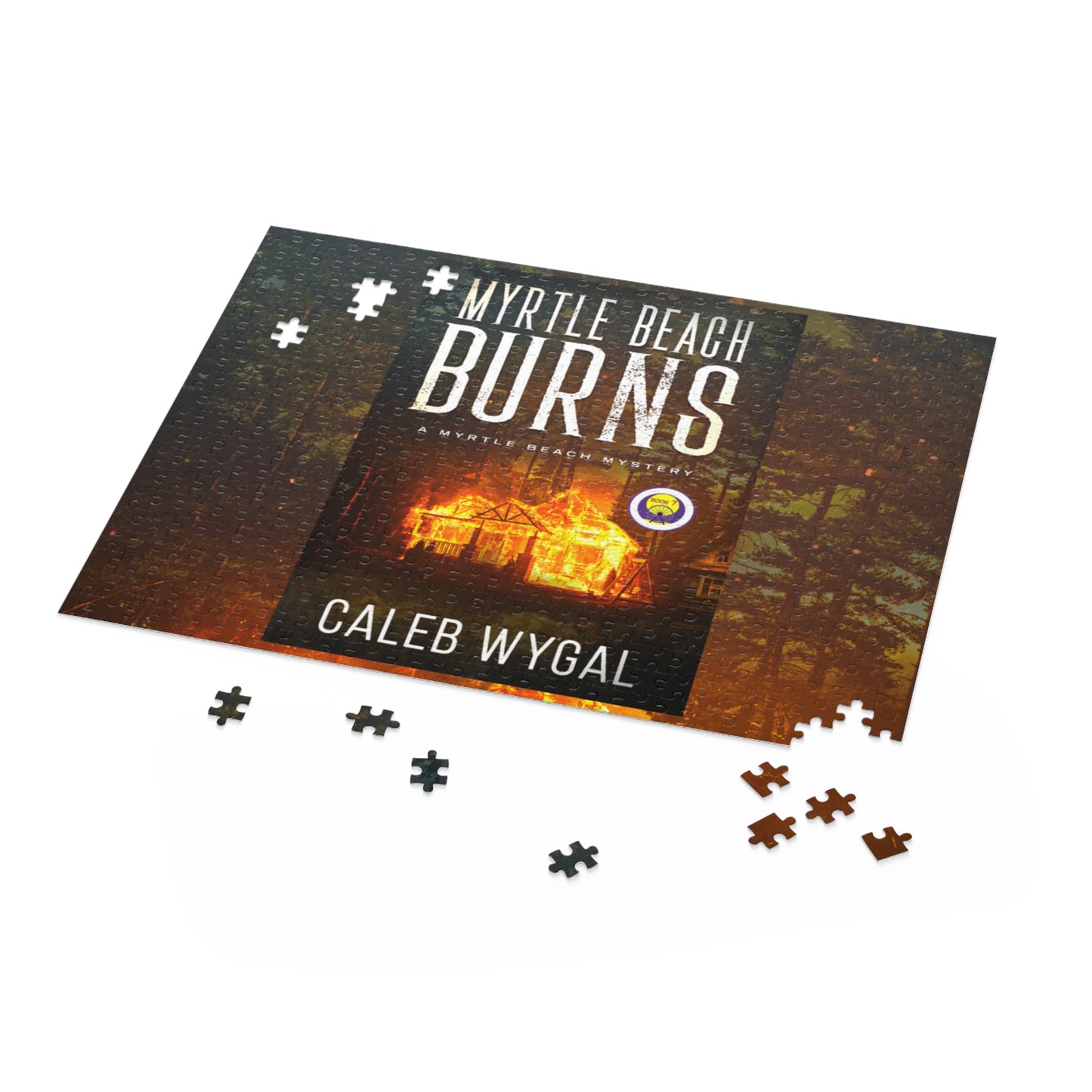 Myrtle Beach Burns Cover Puzzle (120, 252, 500-Piece)